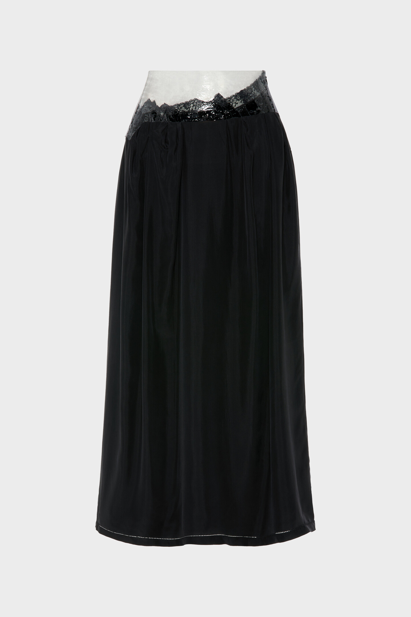 Taped Midi Skirt