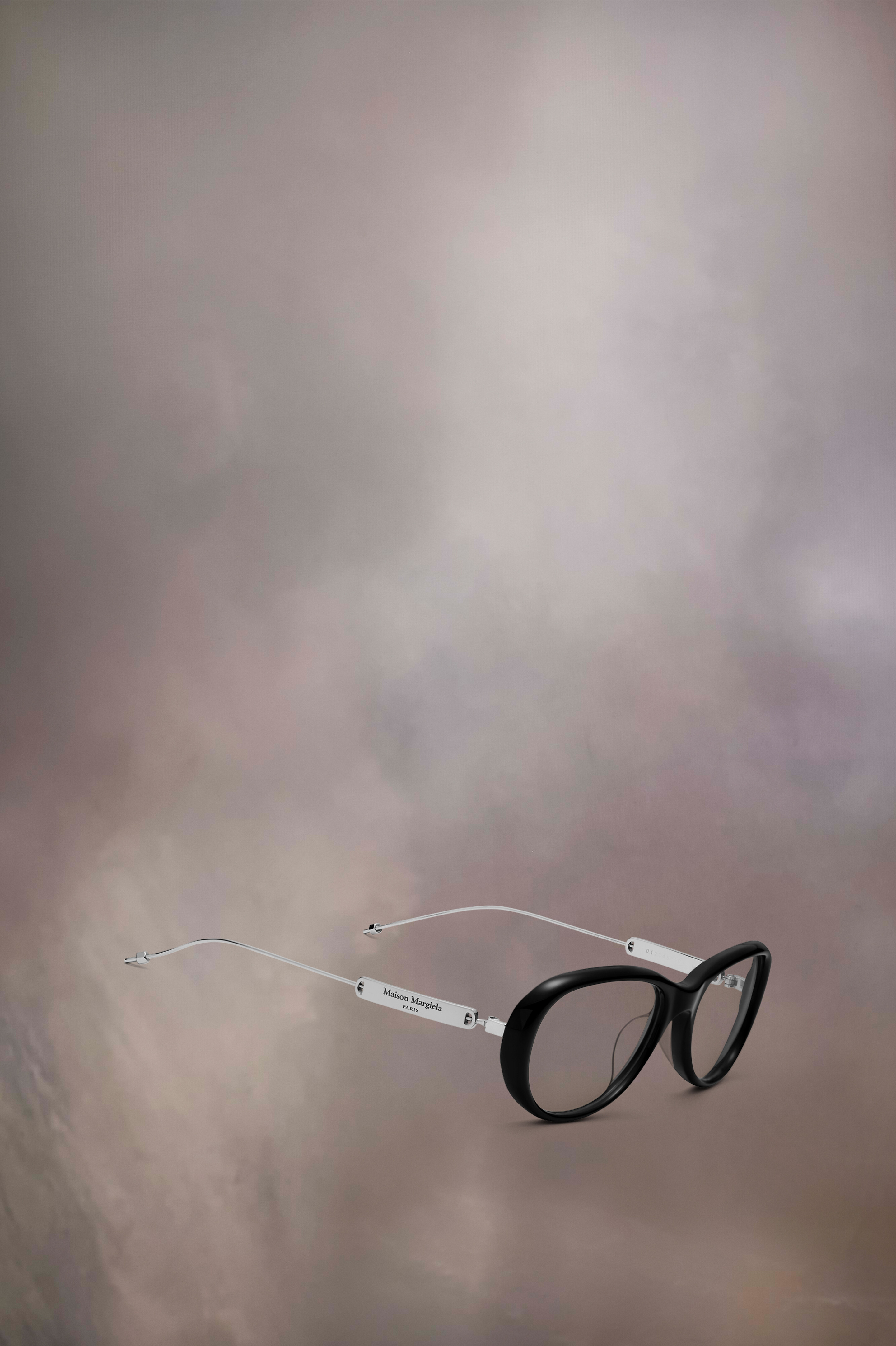 Black Rounded Black Glasses x Gentle Monster​ | Maison Margiela