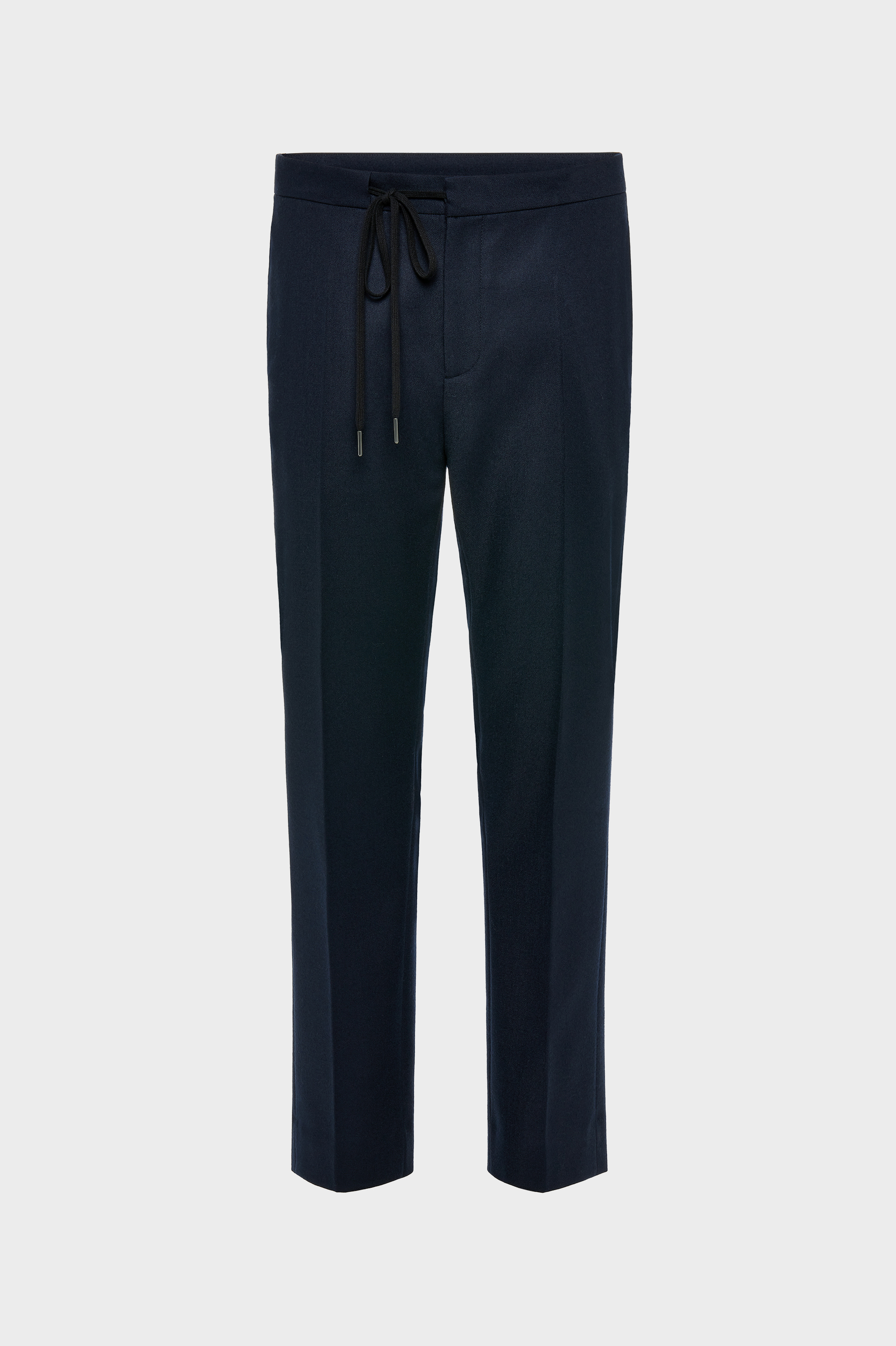 Navy Blue Tailored Virgin Wool Trousers | Maison Margiela Official