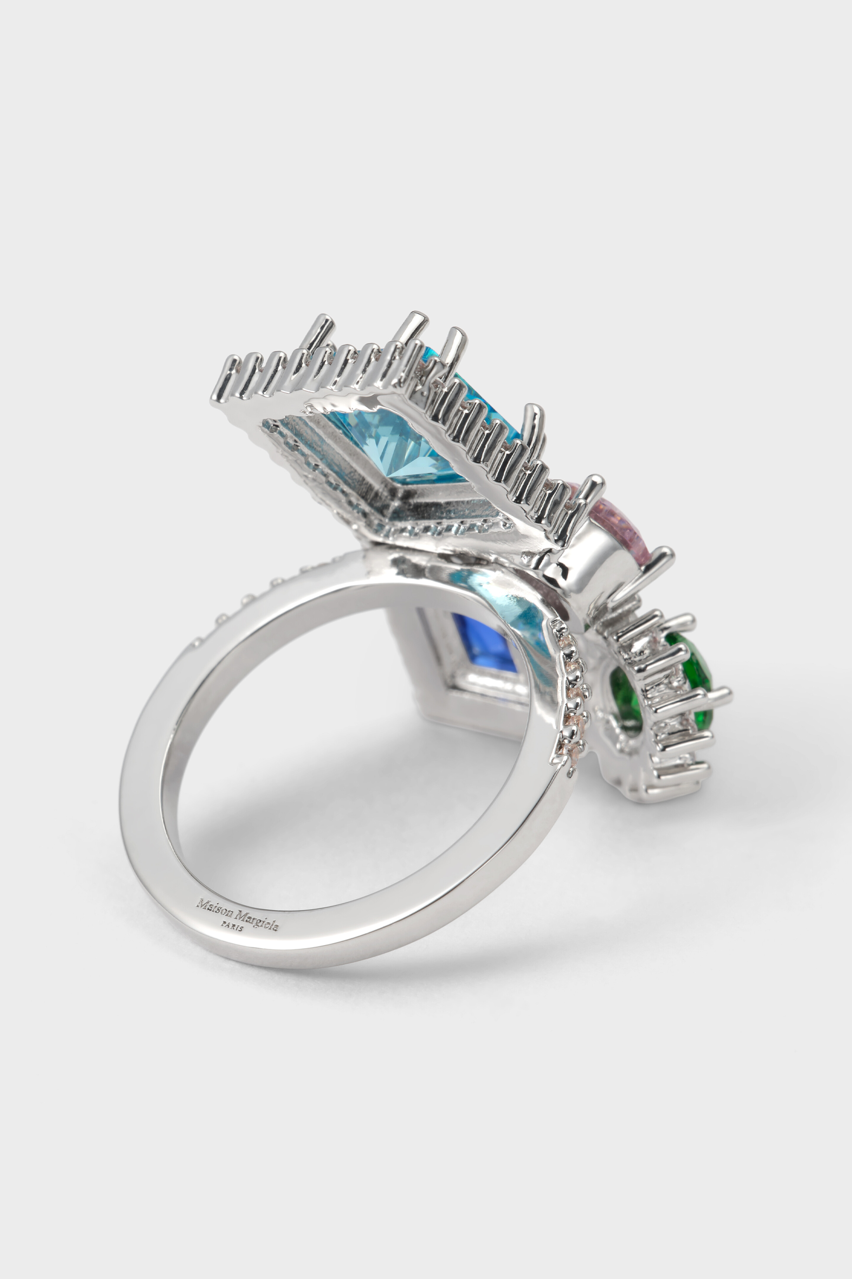 Cluster Ring Polished palladio | Maison Margiela Official