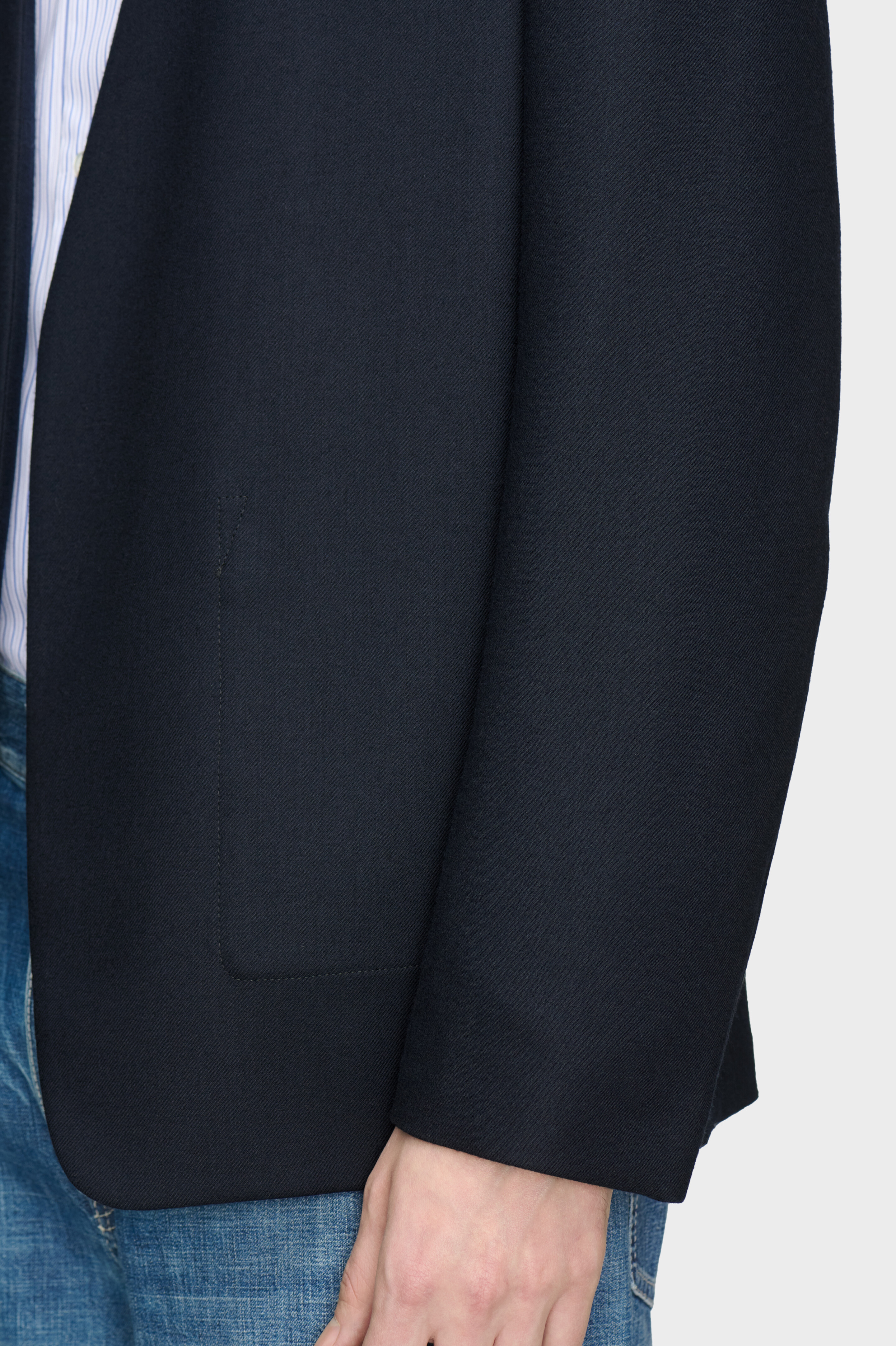 Minimal Blazer Navy Blue | Maison Margiela Official