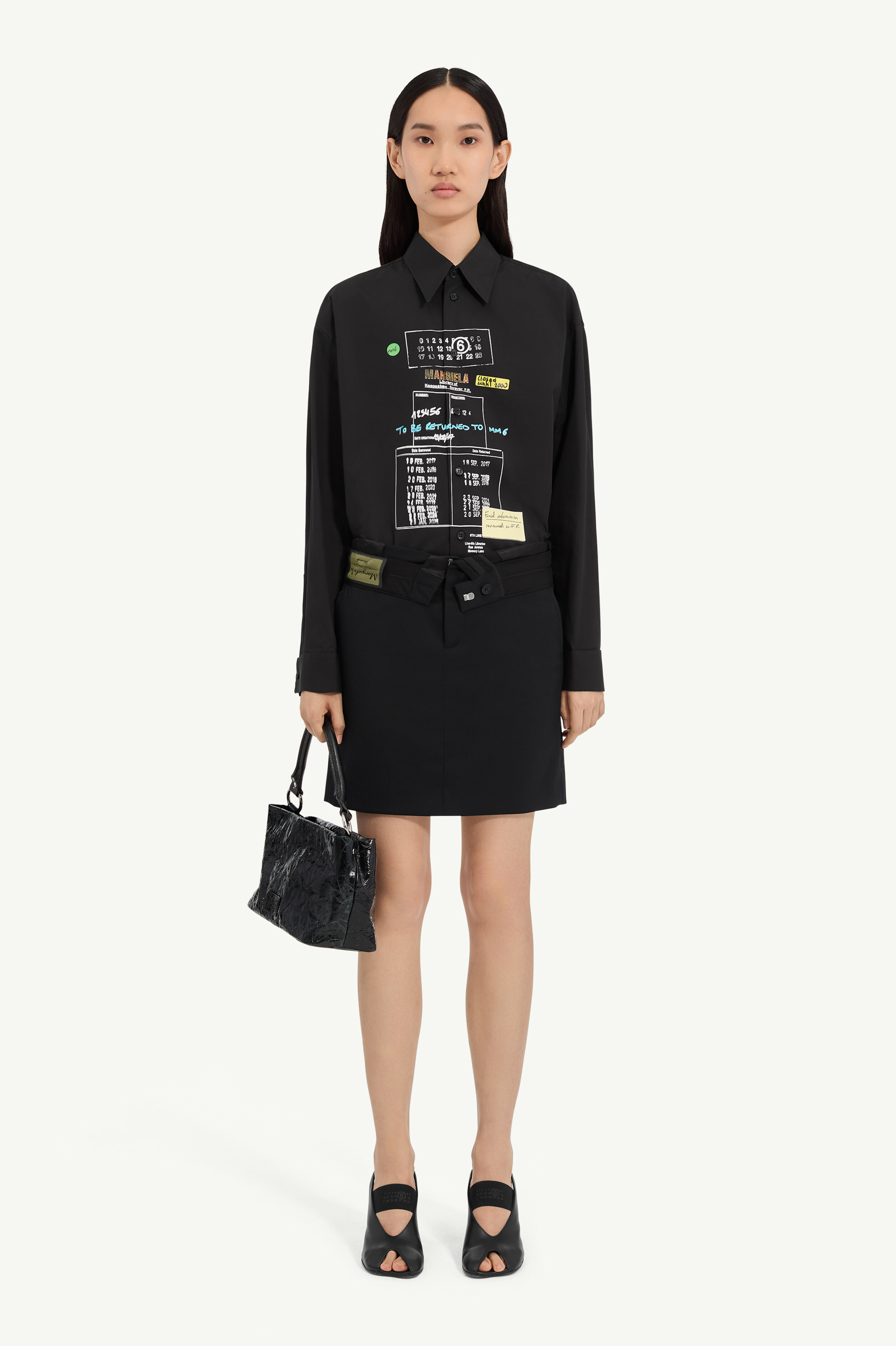 ウールミニスカート