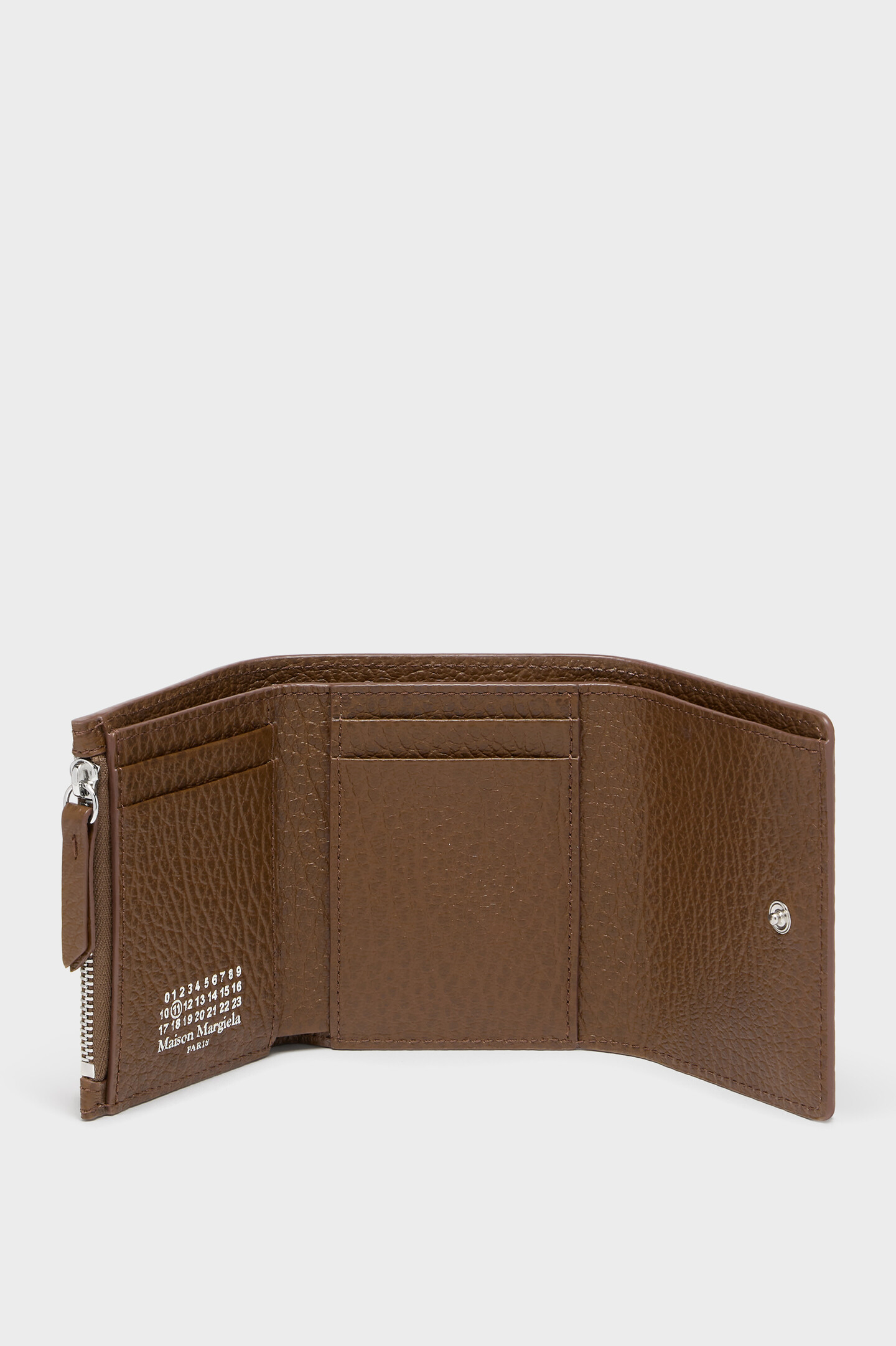 4ステッチ 三つ折り ウォレット ブラウン | Maison Margiela公式