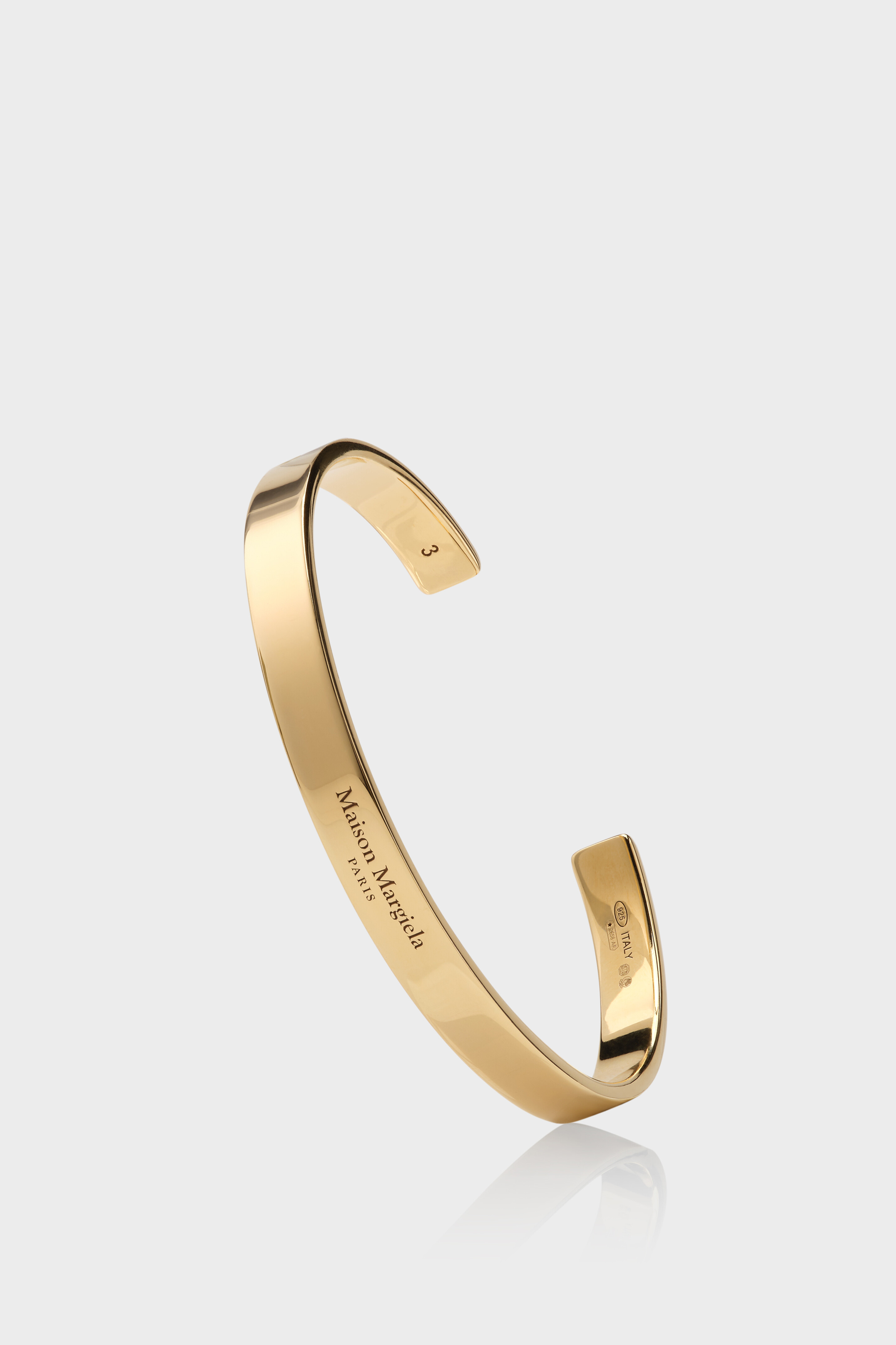 Flacher Logo Armreif