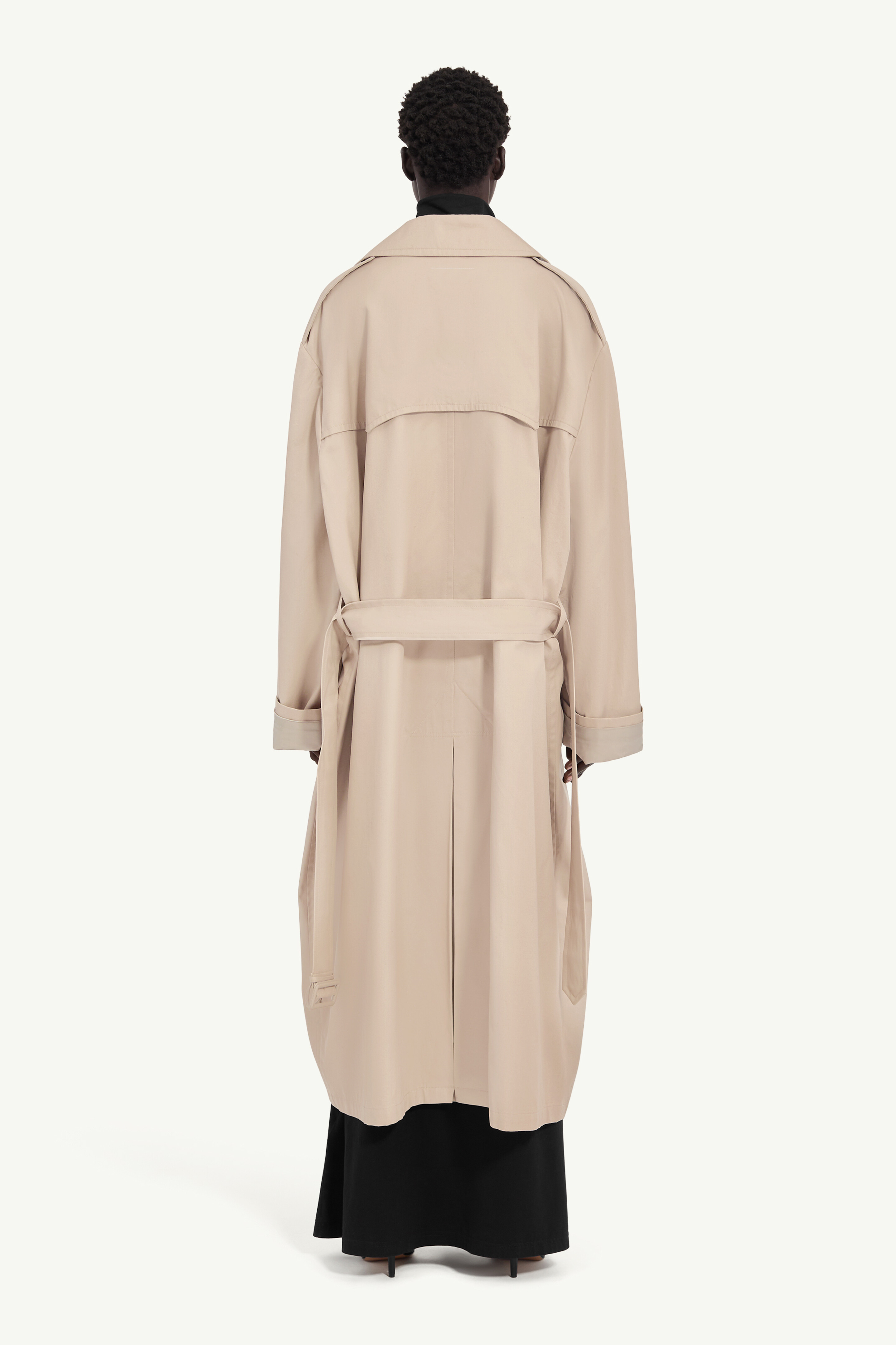 Women's Double Breasted Trench Coat | MM6