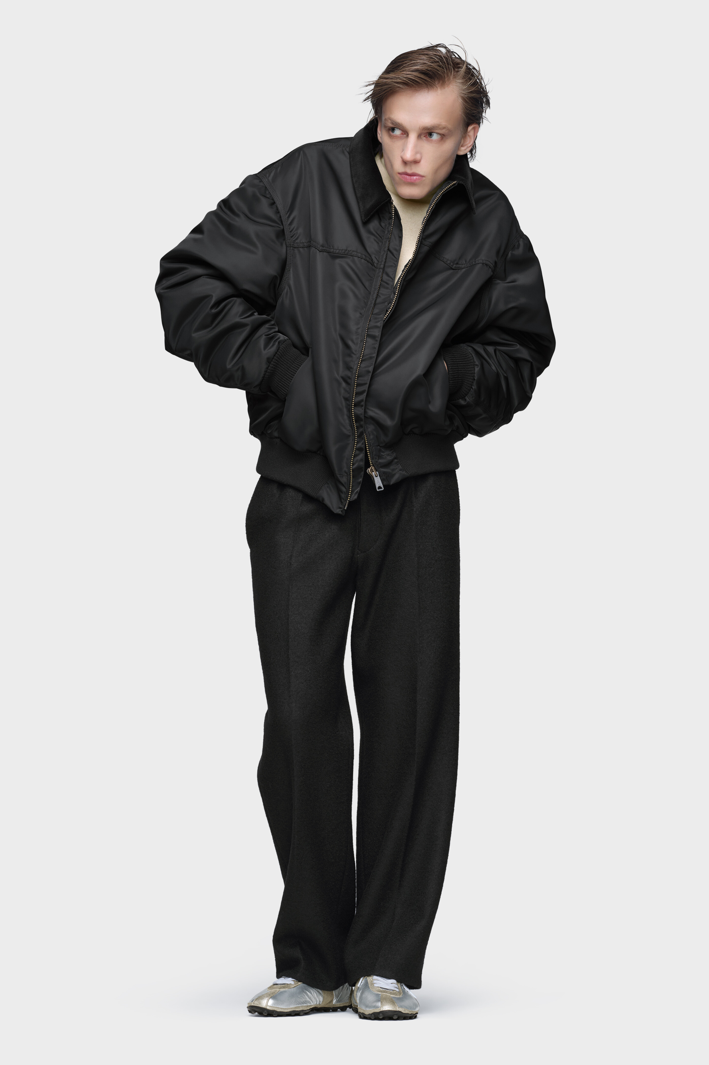 【新品未使用】Maison Margiela Jacket 46 新品 maison margiela 2021aw leather jacket 46 | r