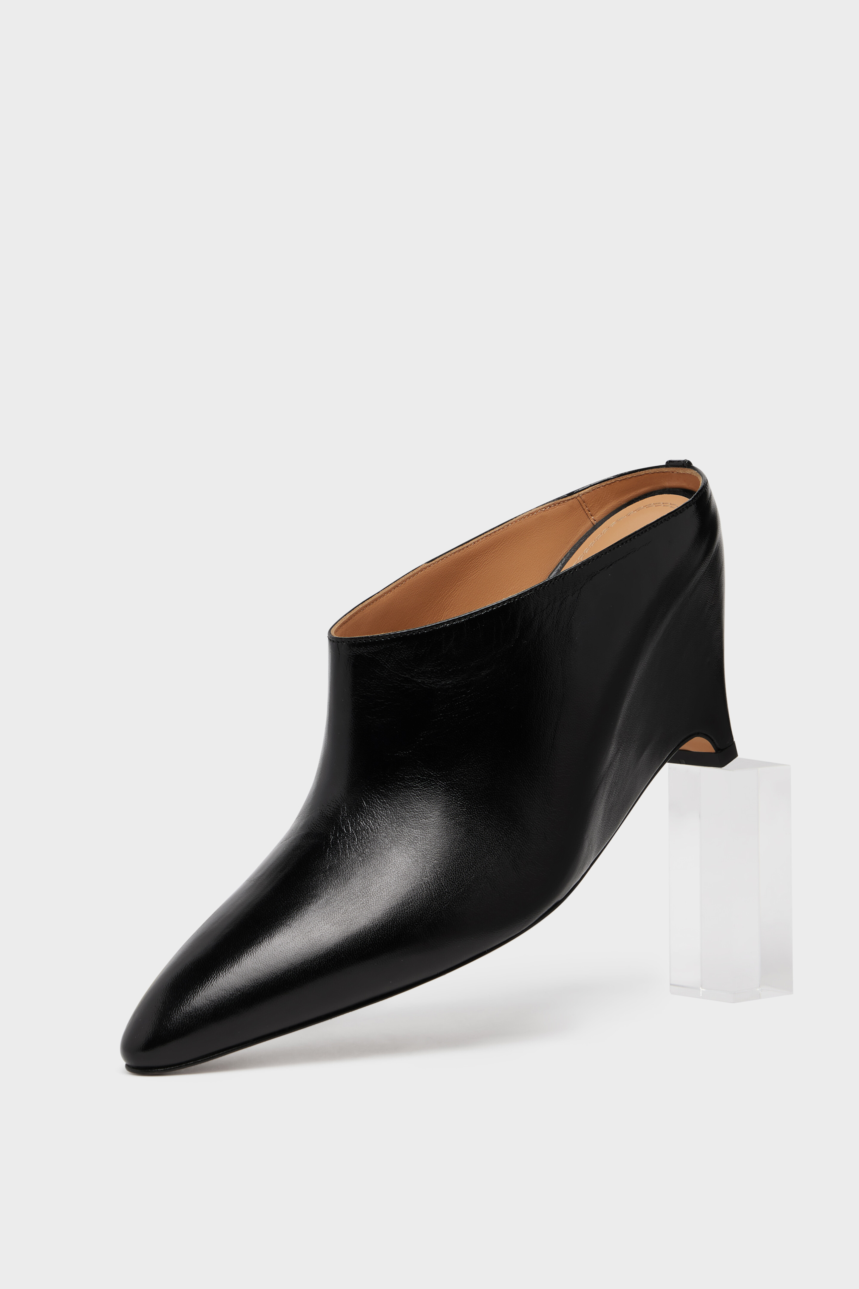 Black Heel-less Mule | Maison Margiela Official
