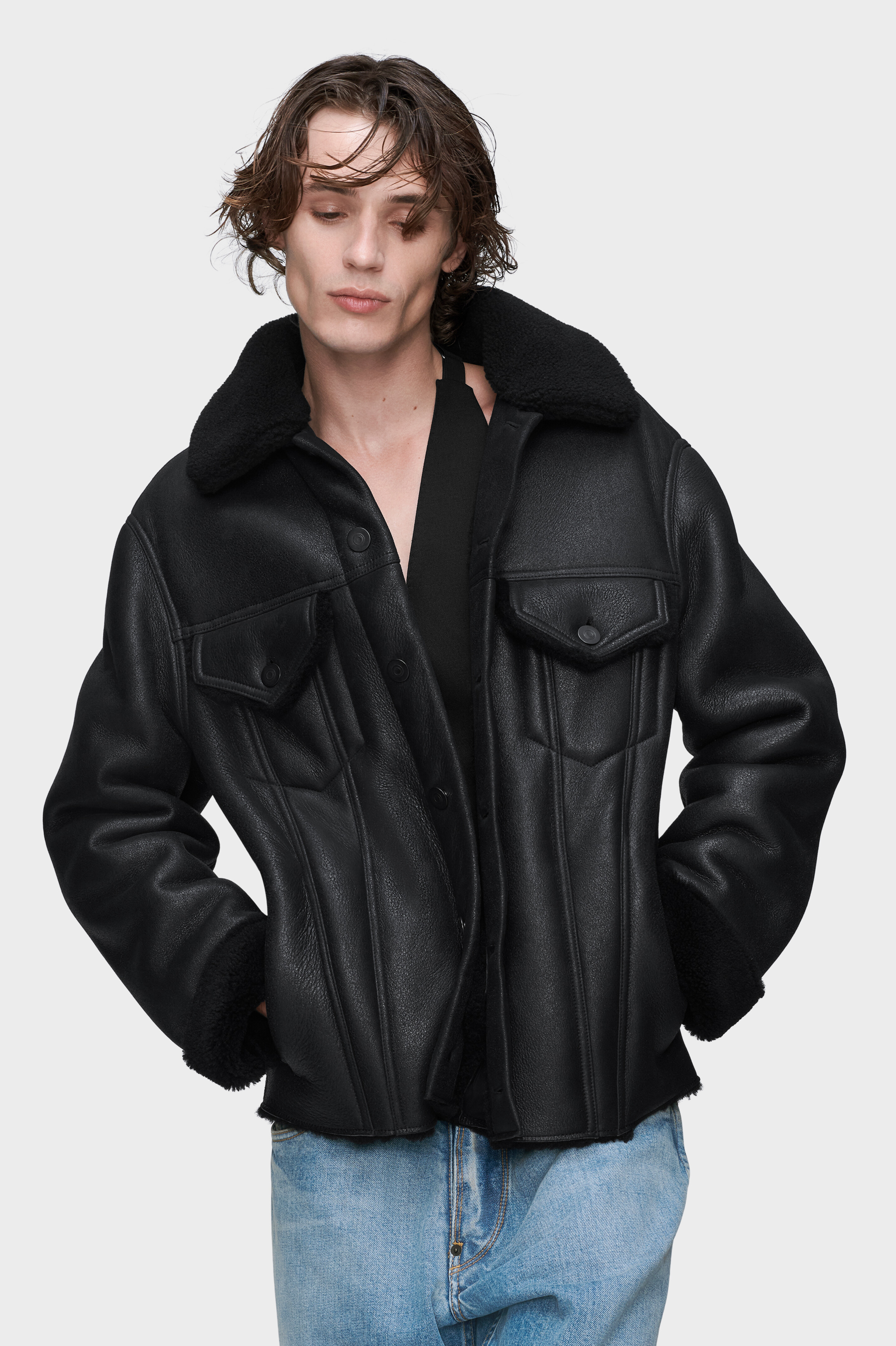 SHEARLING JACKET