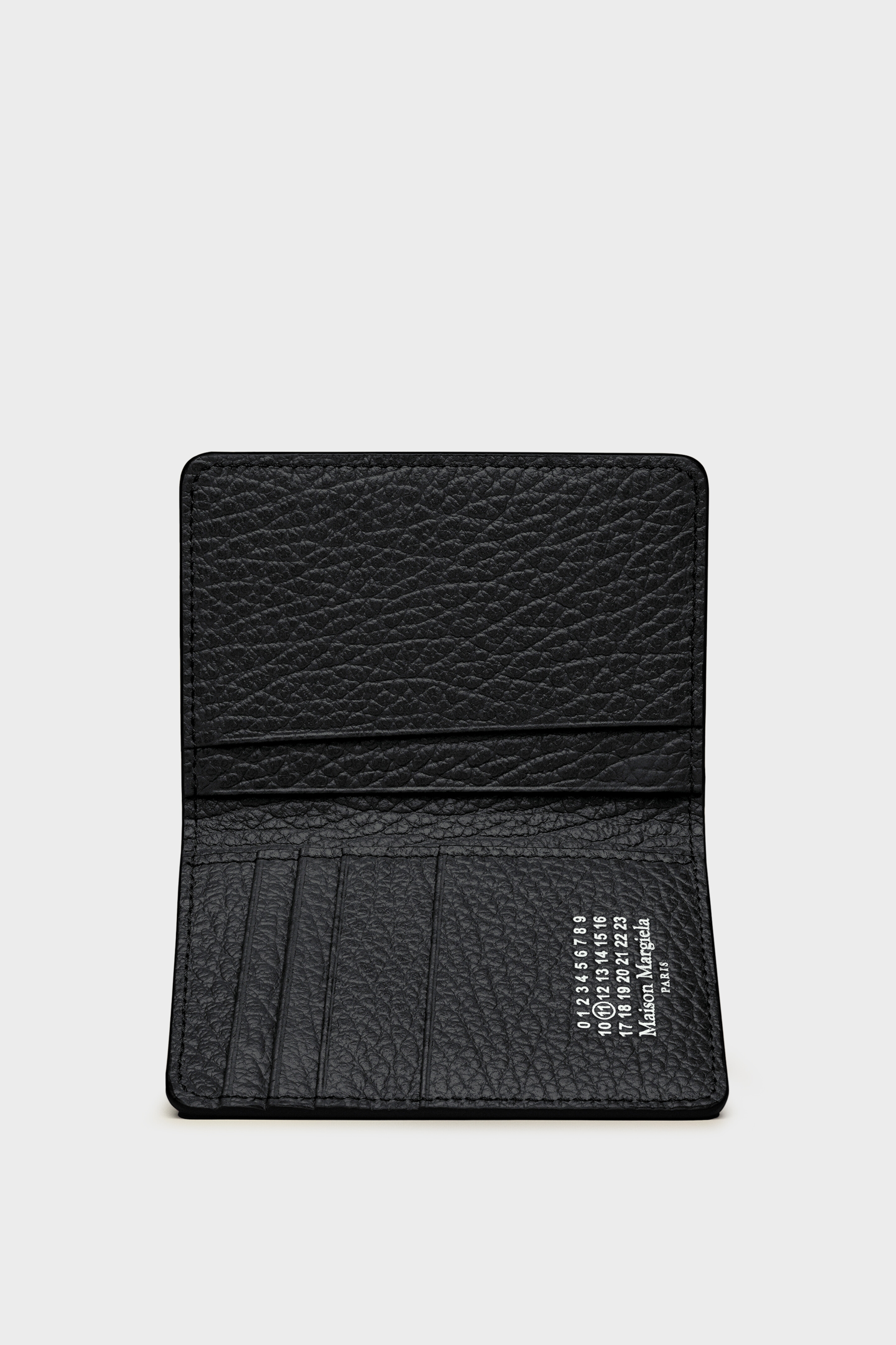 Black Leather Wallet Bifold | Maison Margiela