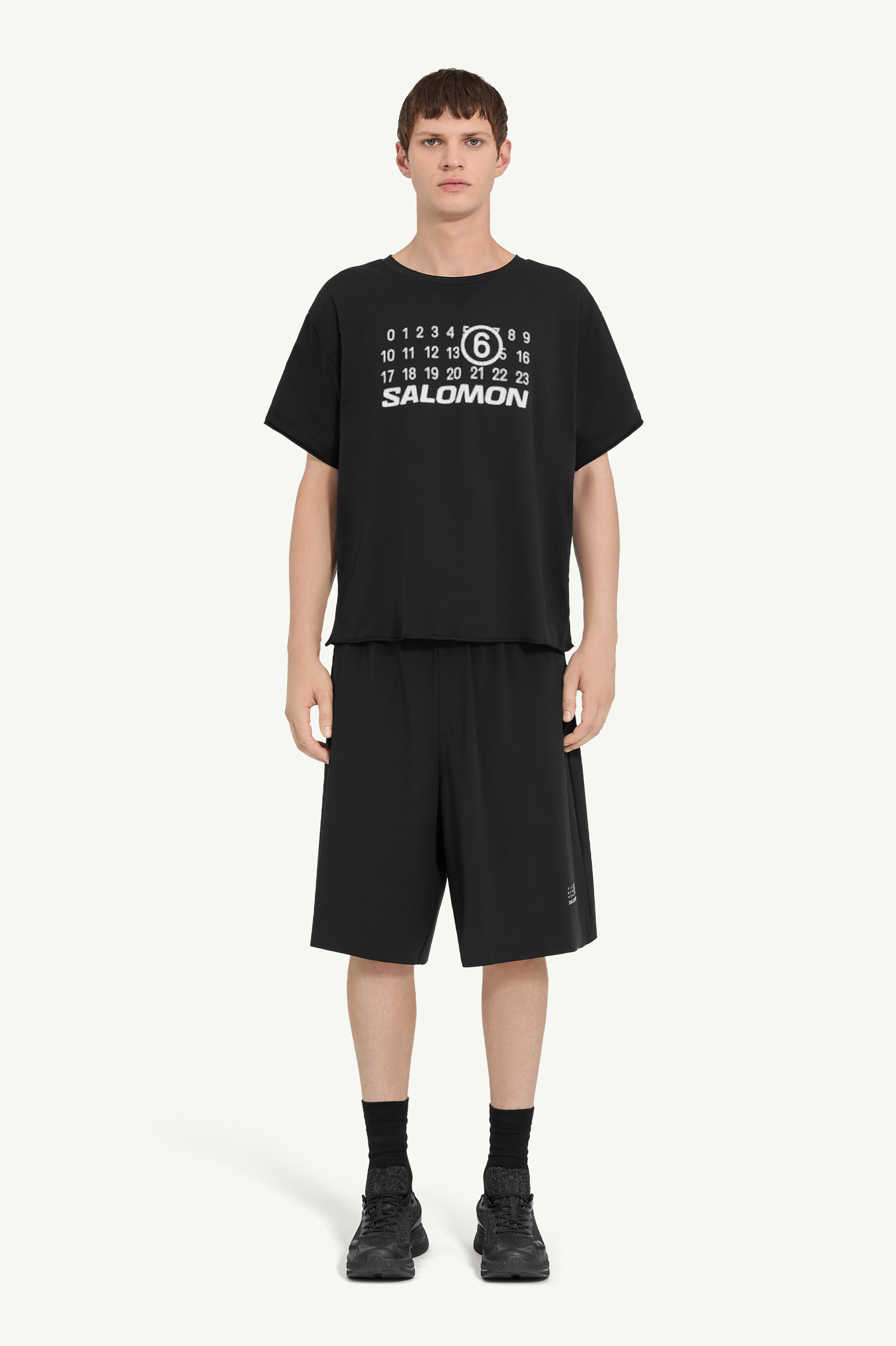 Tシャツ(長袖+七分) MM6 salomon MM6 × SALOMON エムエムシックス メゾンマルジェラ サロモン コラボ