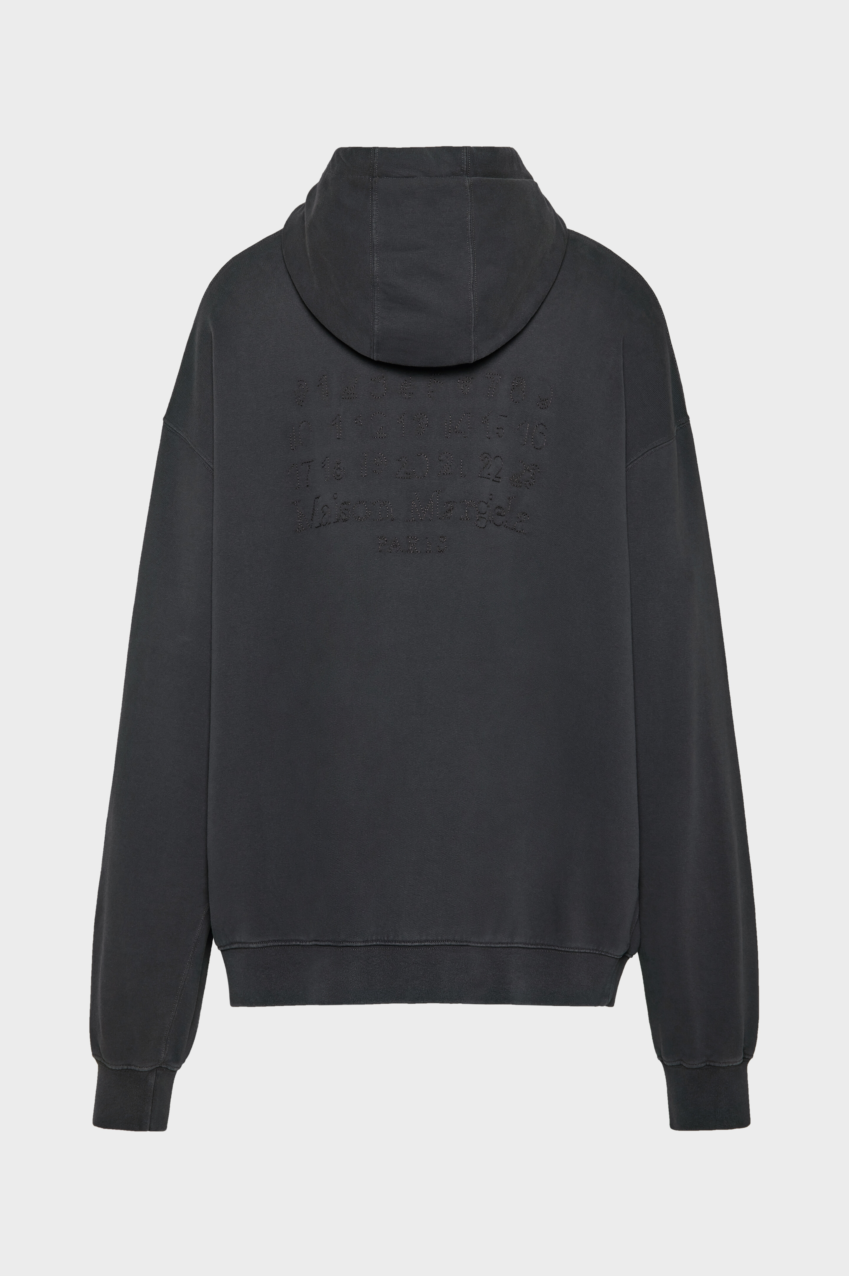 Embroidered logo hoodie