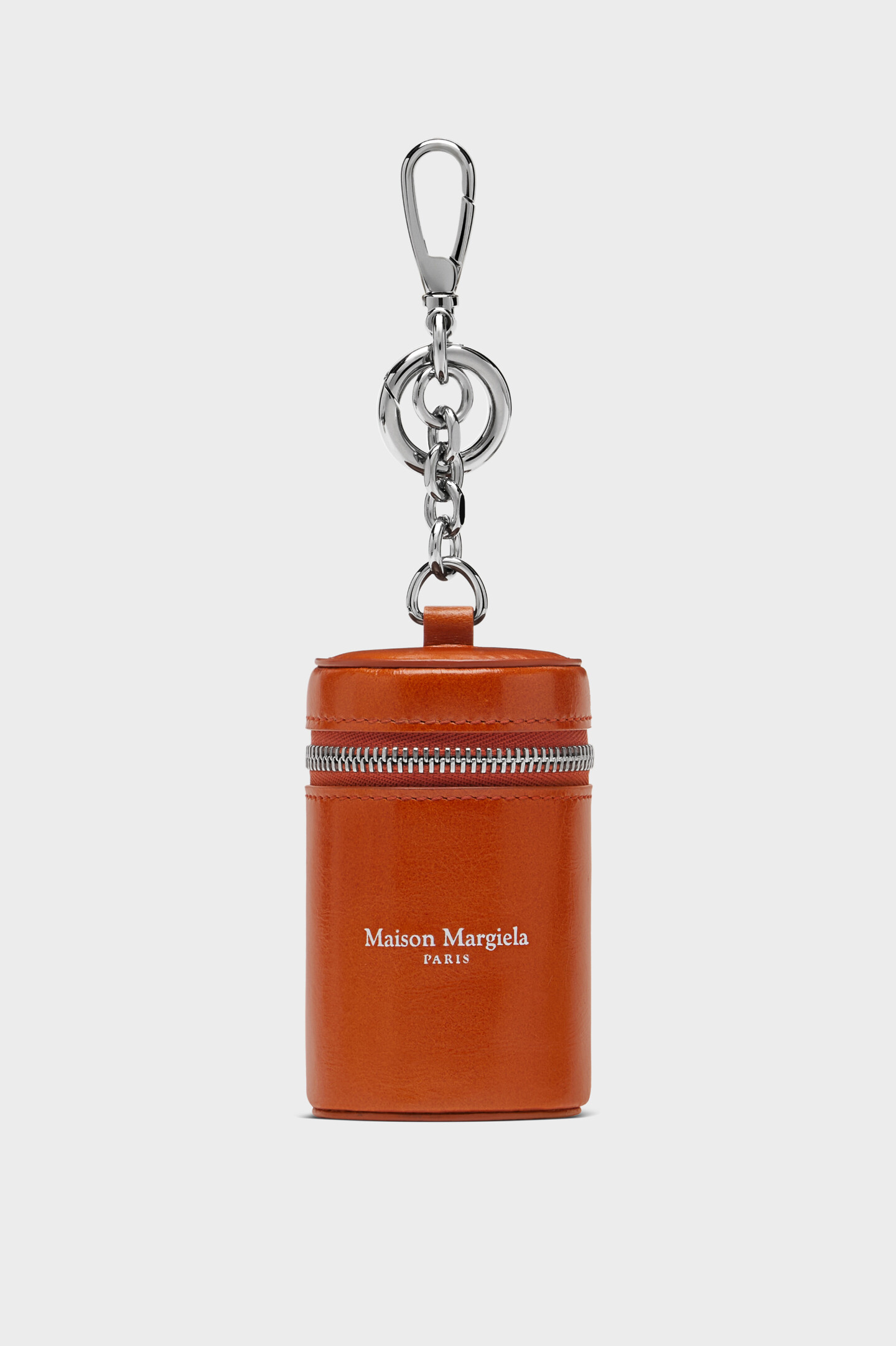 アクセサリー Maison Margiela Maison Margiela four-stitch Leather Keyring | Black | FARFETCH