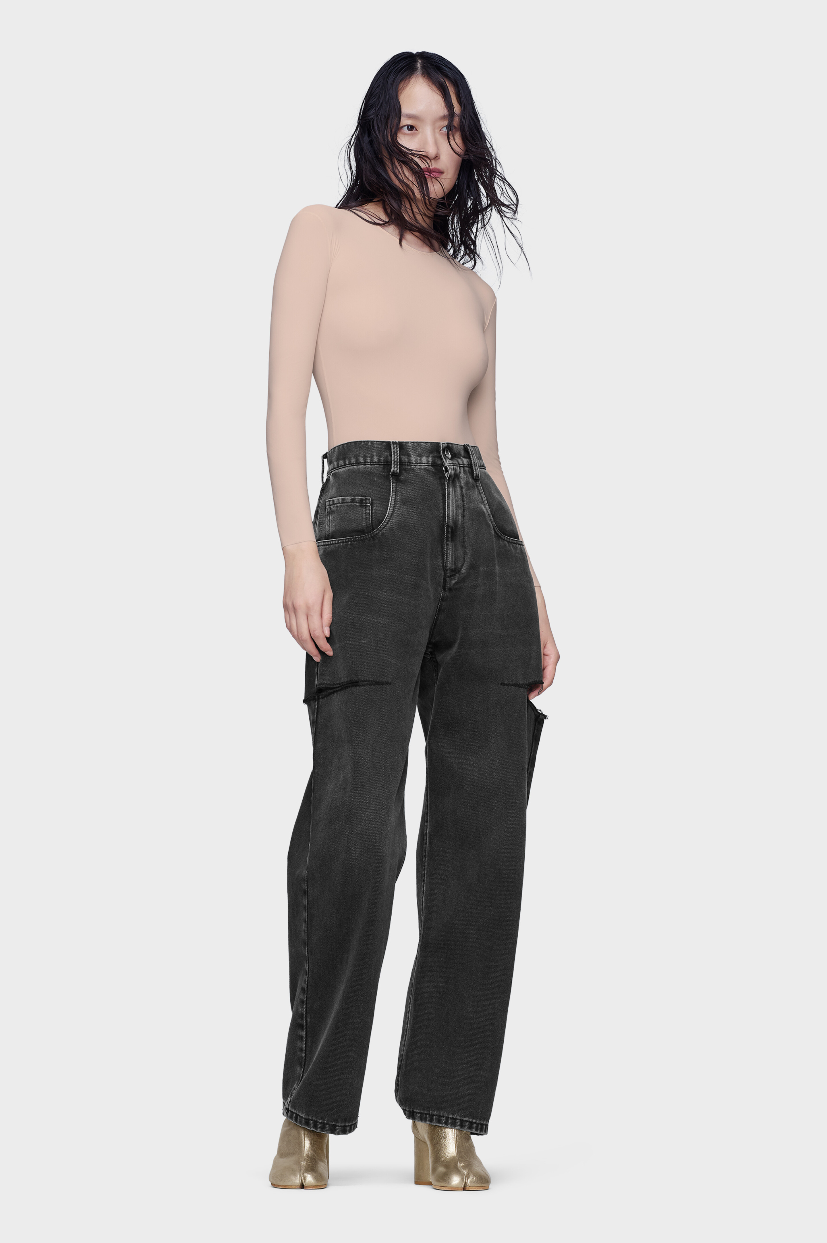 sa⭐︎マルジェラカットデニムダメージMaison Margiela Maison Margiela（旧Maison Martin Margiela） - マルジェラ