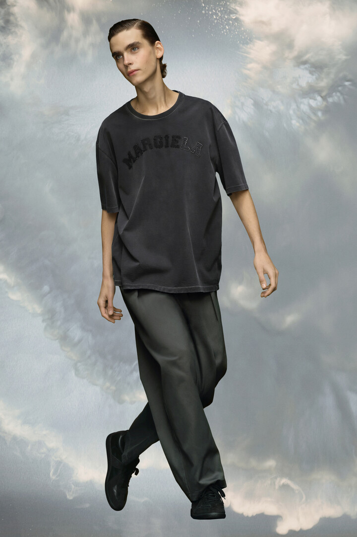 Black Jersey Relaxed Fit T-Shirt | Maison Margiela