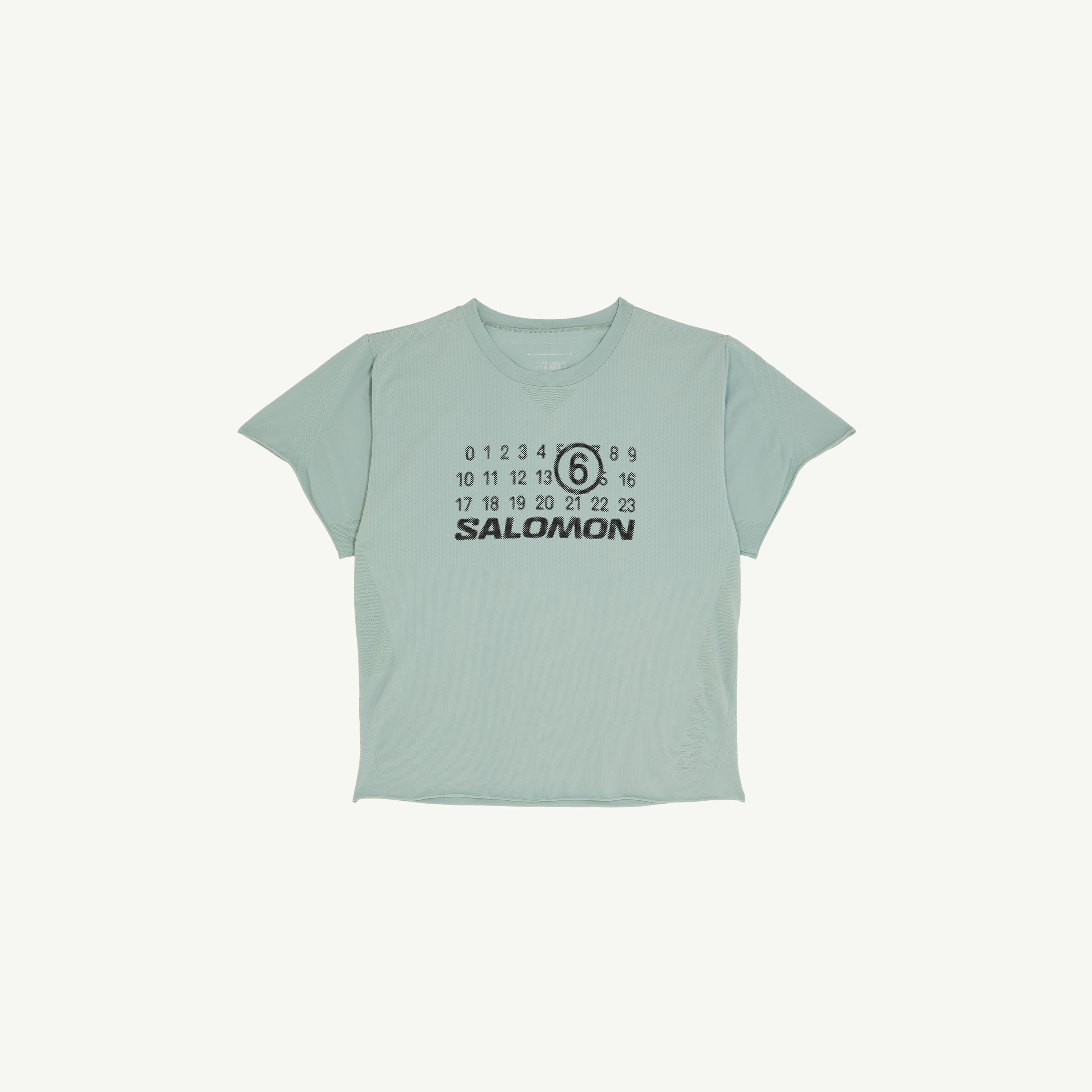 Light Blue Seamless Crewneck T-Shirt | Maison Margiela
