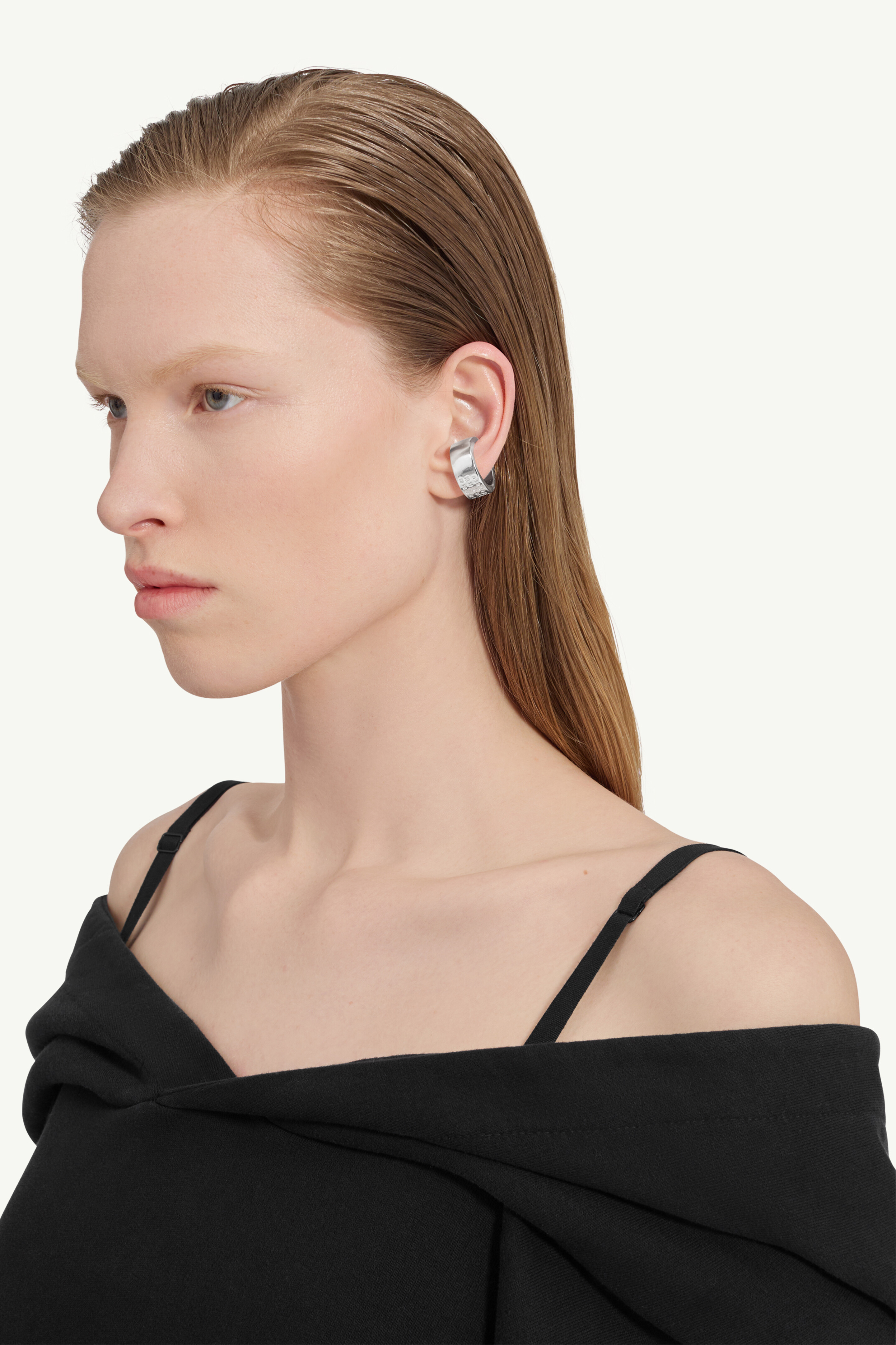 Women's Minimal Numeric Cuff Ring | MM6