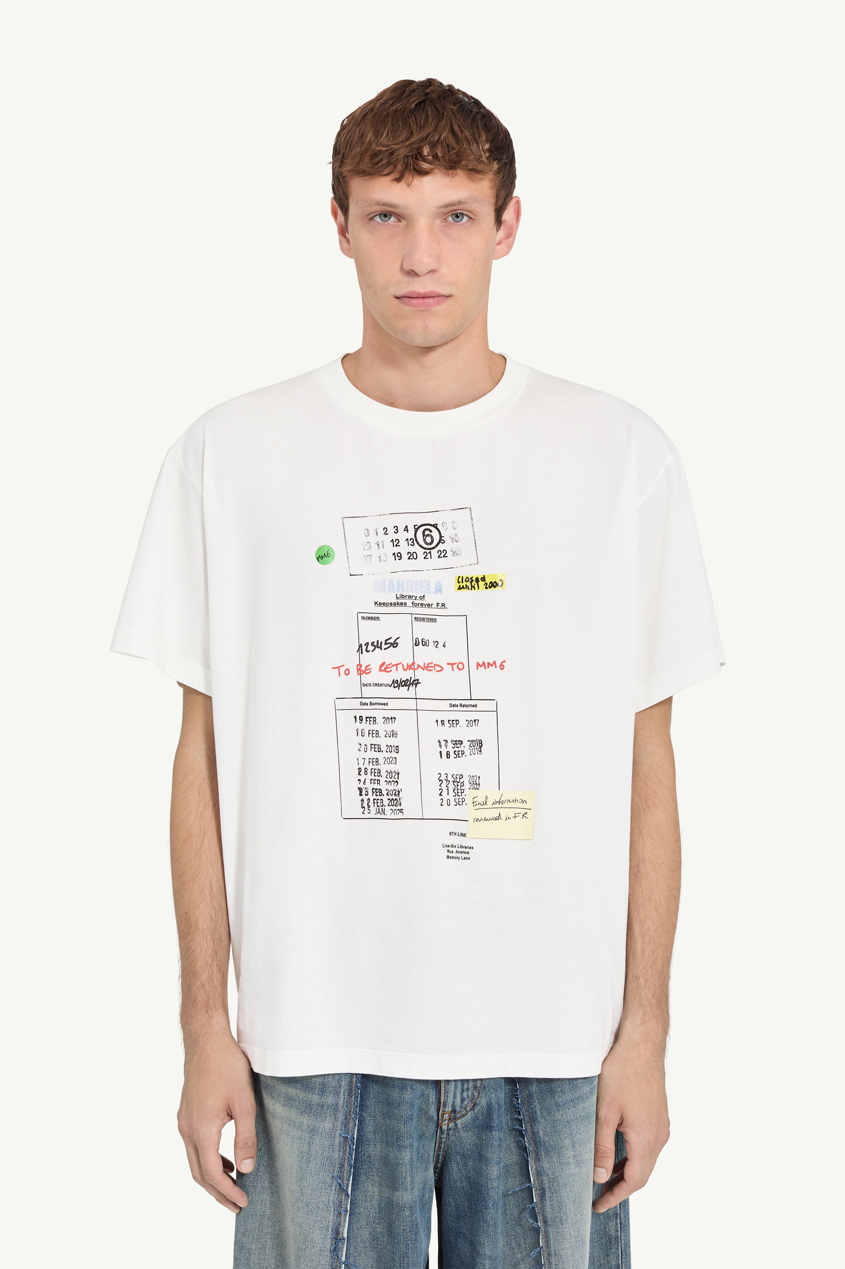 ライブラリースタンプTシャツ