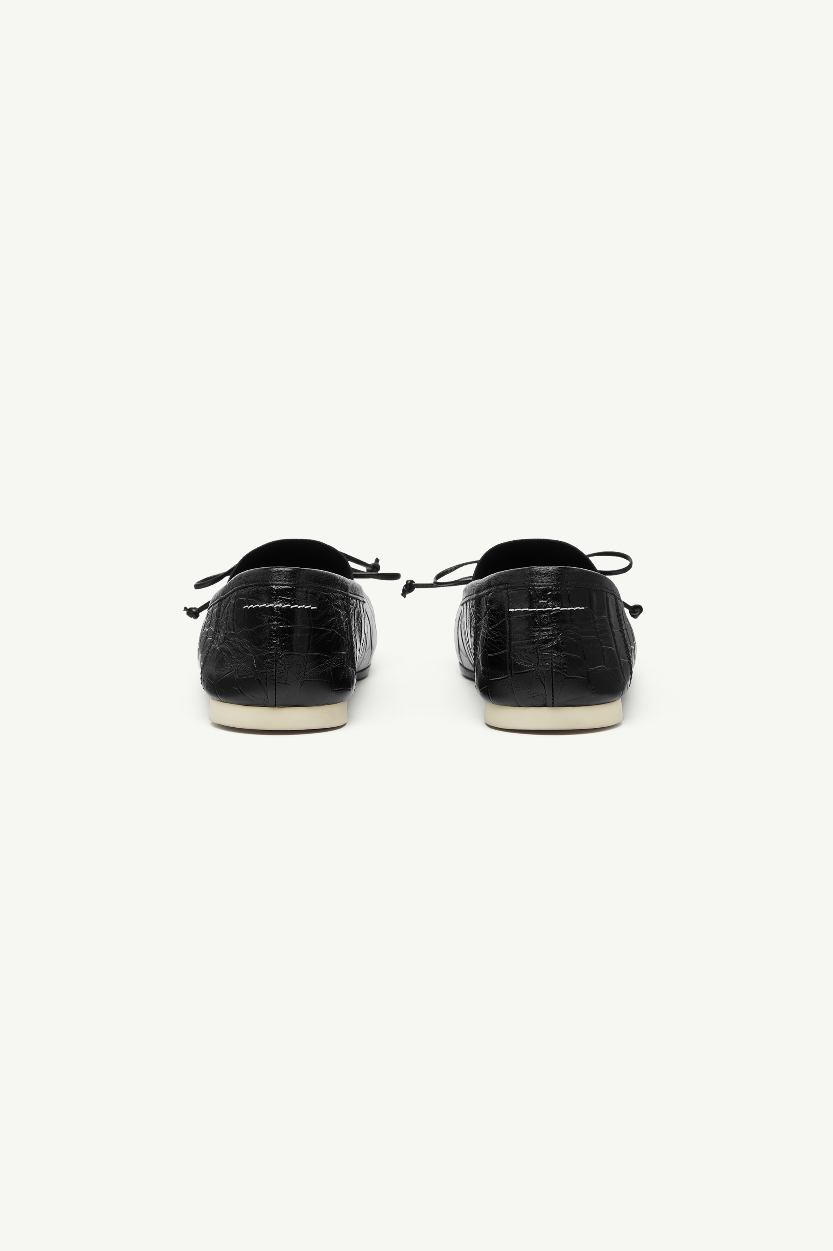 Numeric square-toe ballerinas