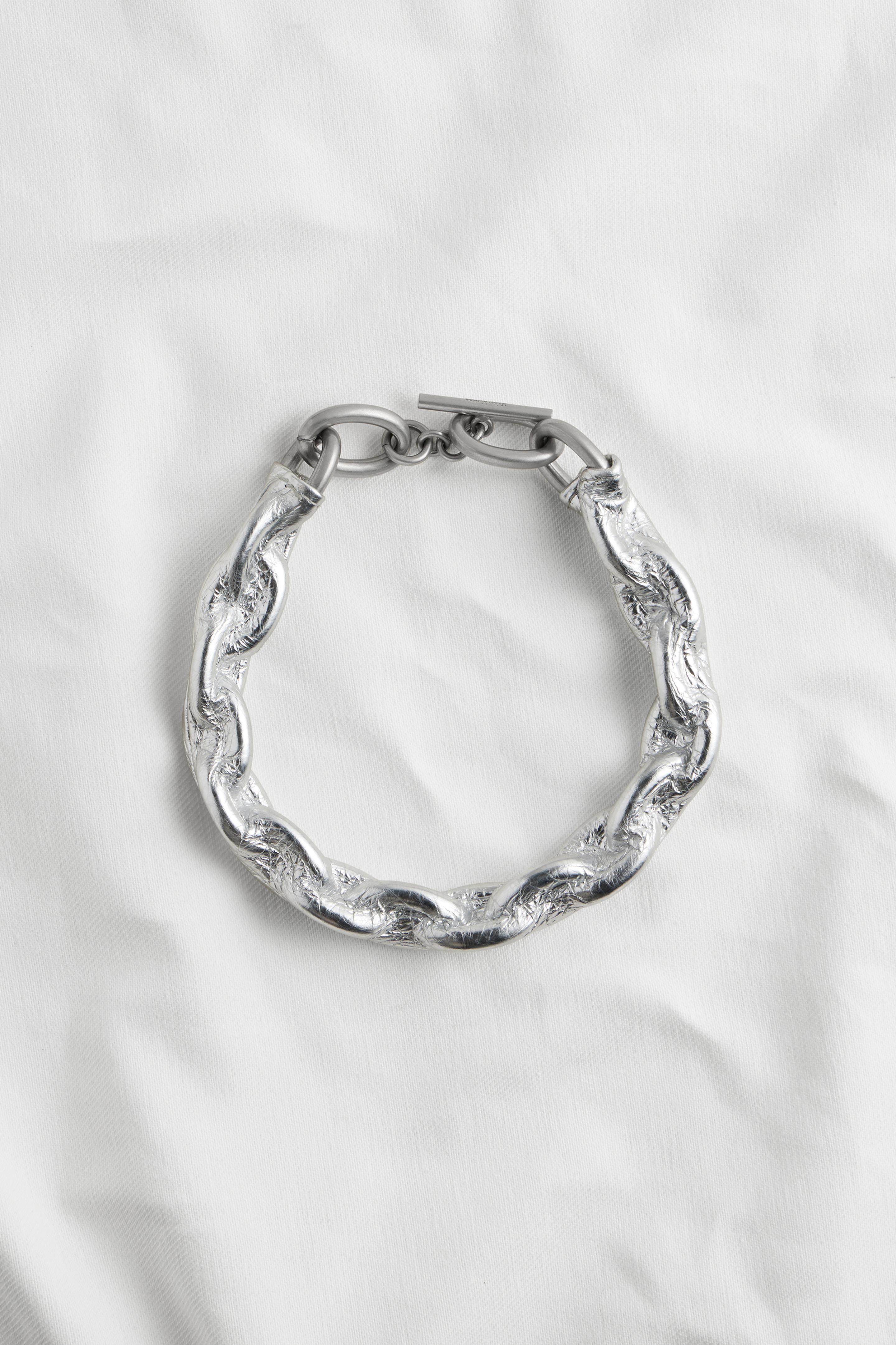 Silver Link Big Chain Choker | Maison Margiela Official
