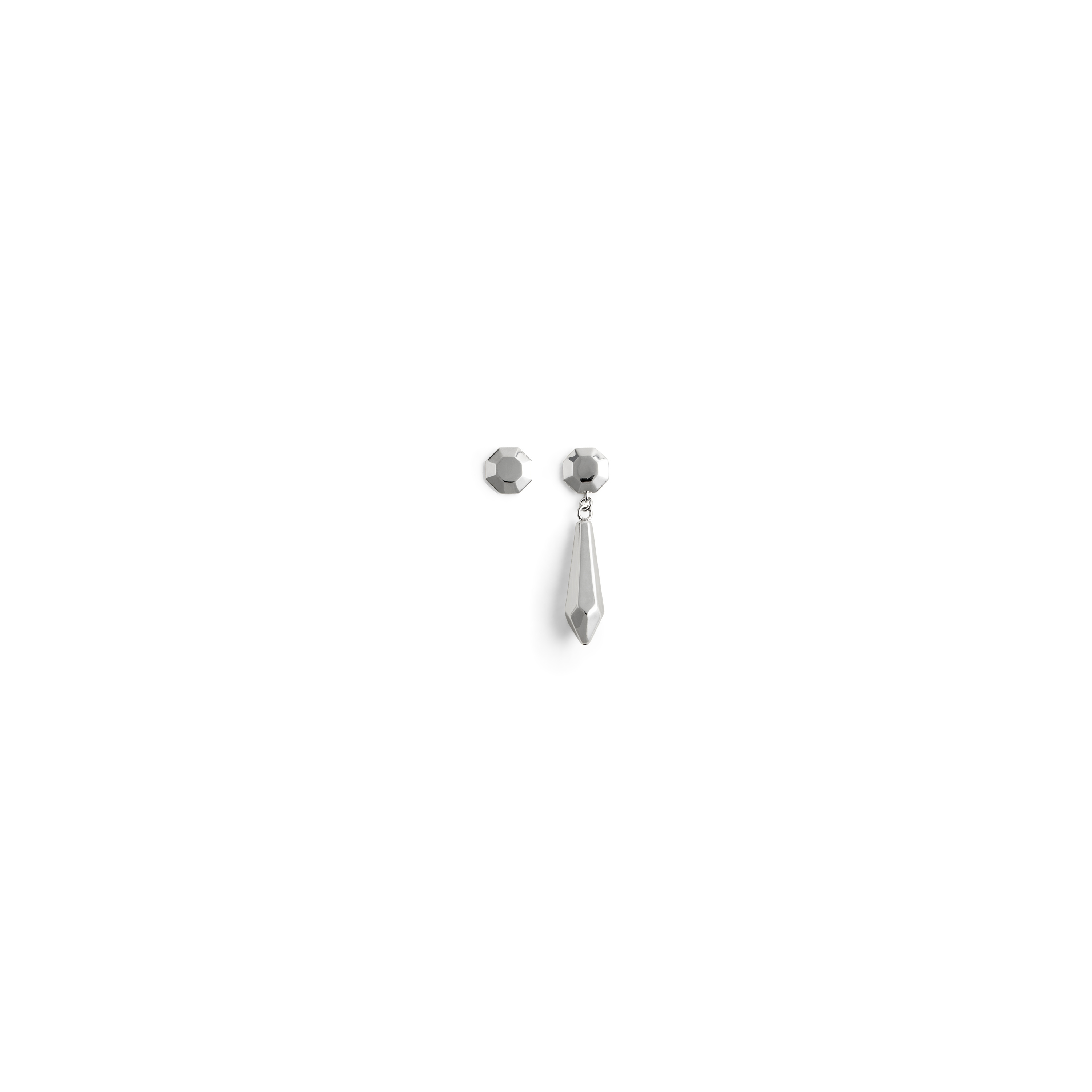 Silver Chandelier Stud Earrings | Maison Margiela Official