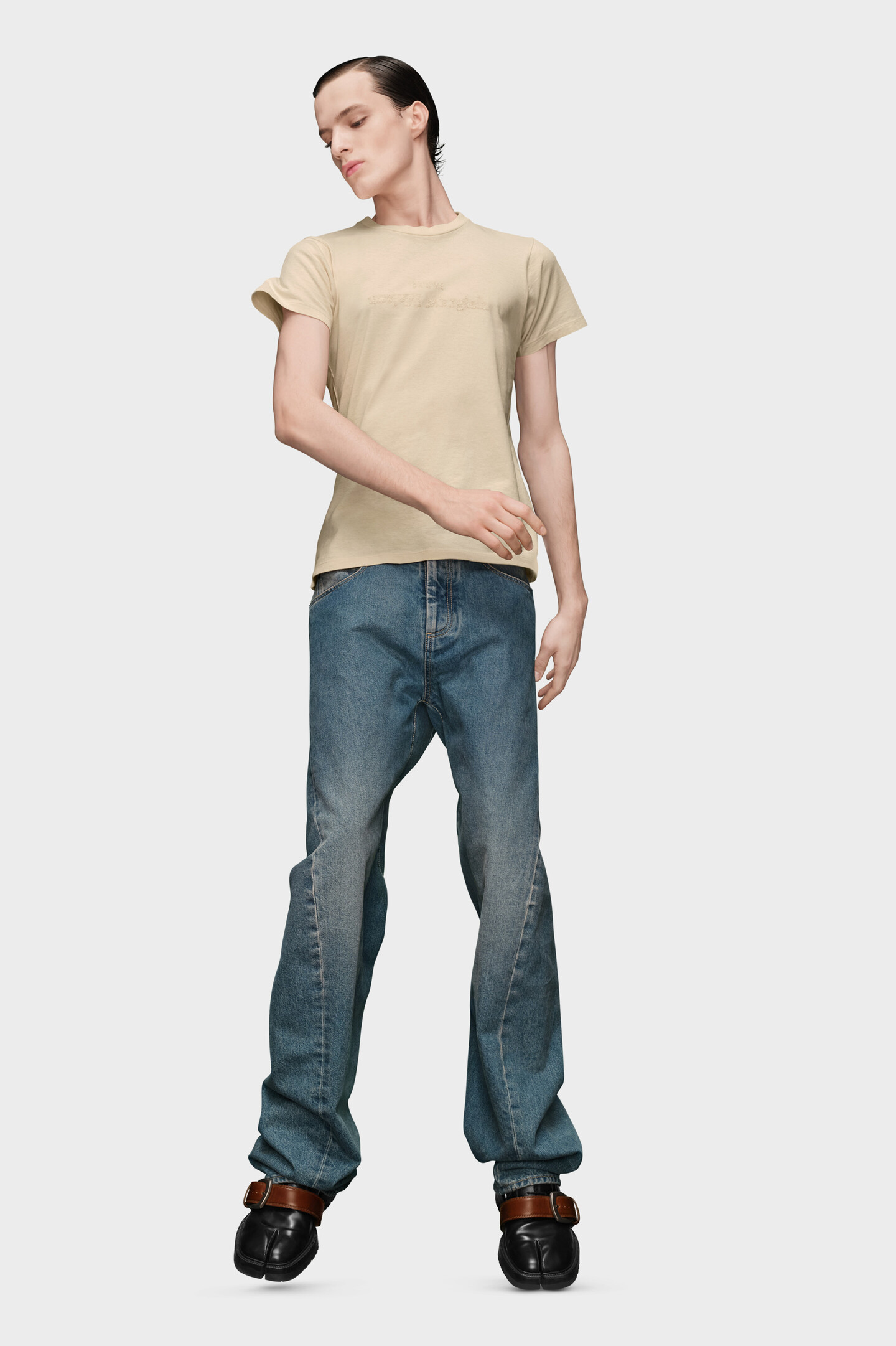 Diagonal Seam Jeans | Maison Margiela