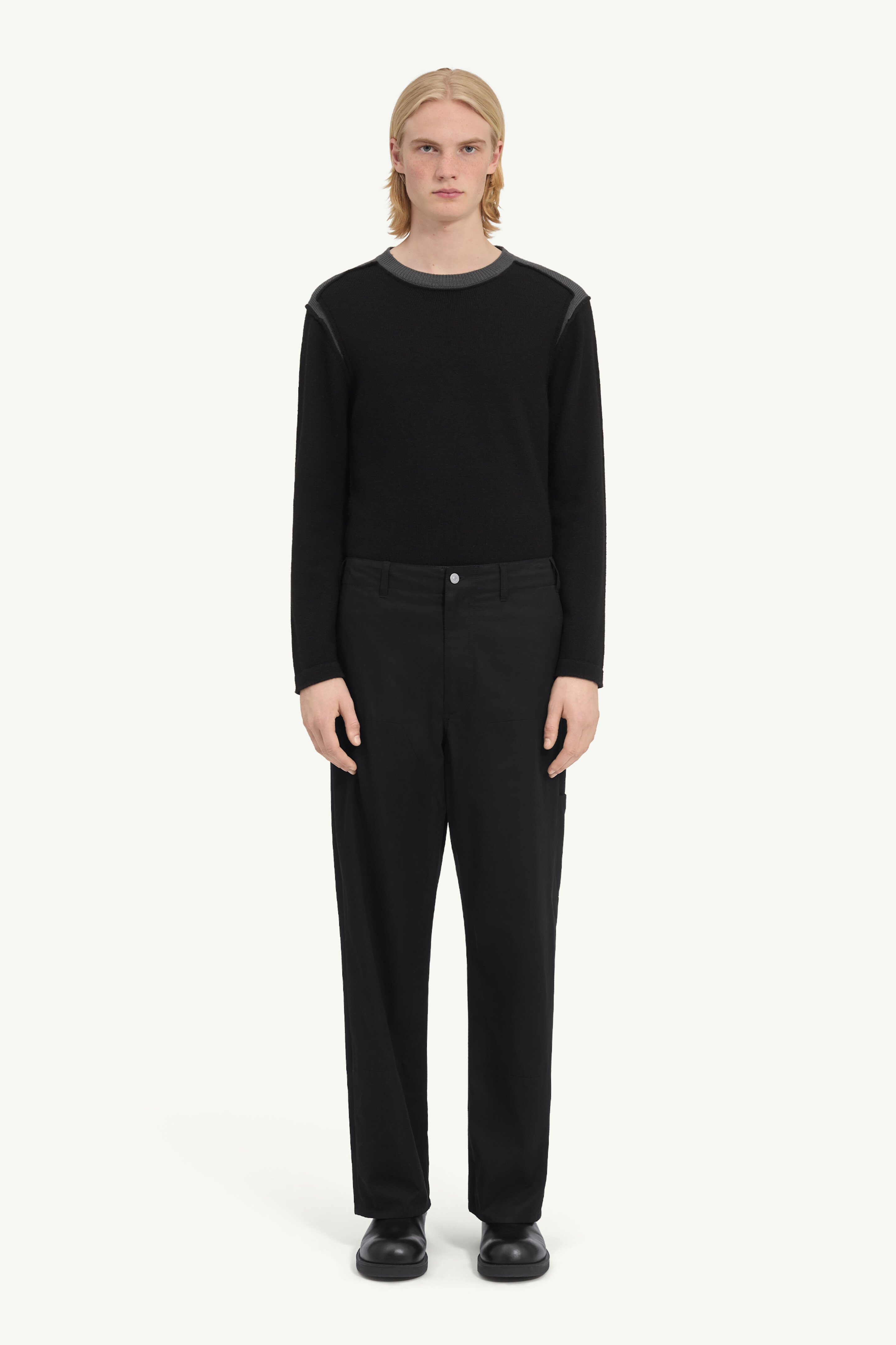 Cotton twill trousers