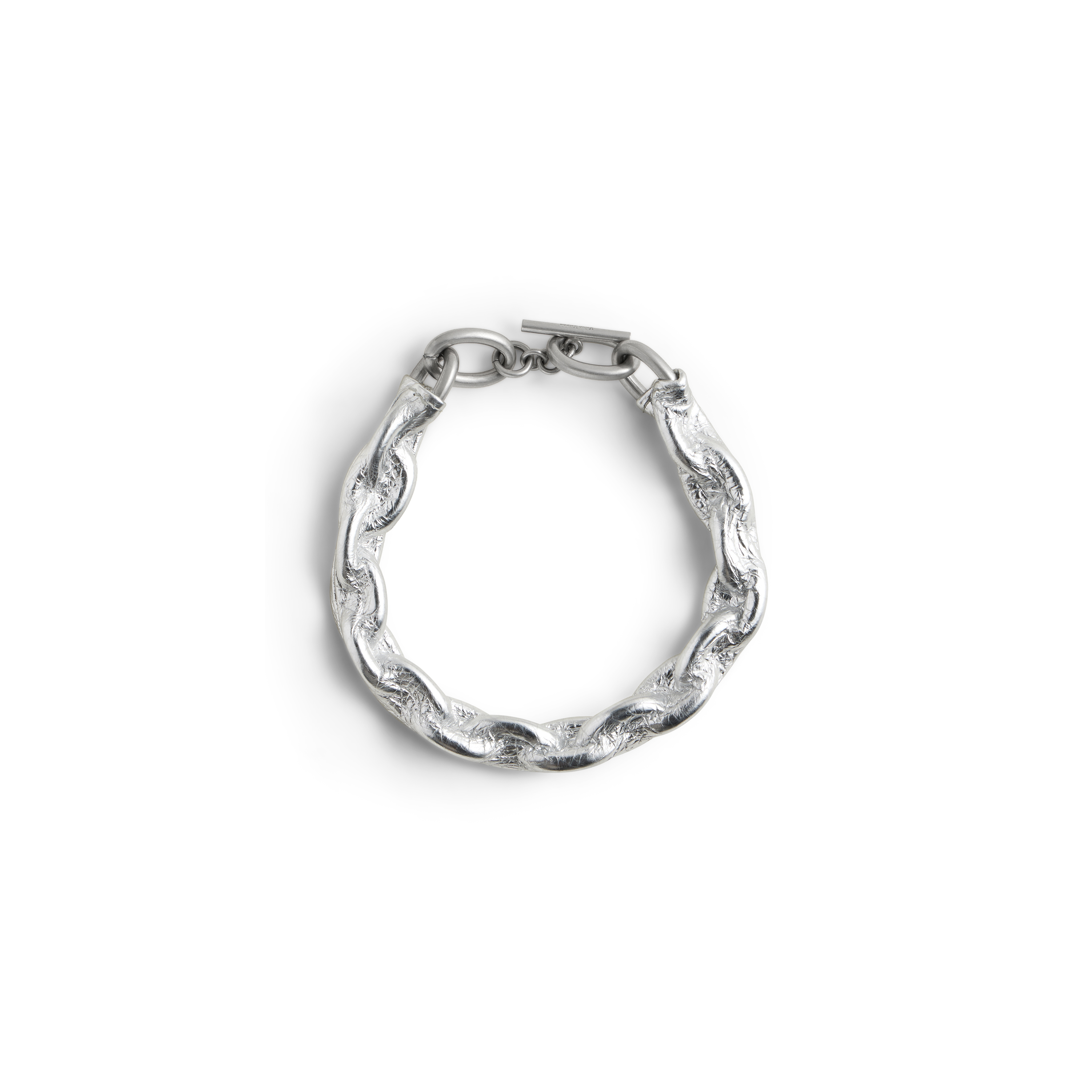 Silver Link Big Chain Choker | Maison Margiela Official