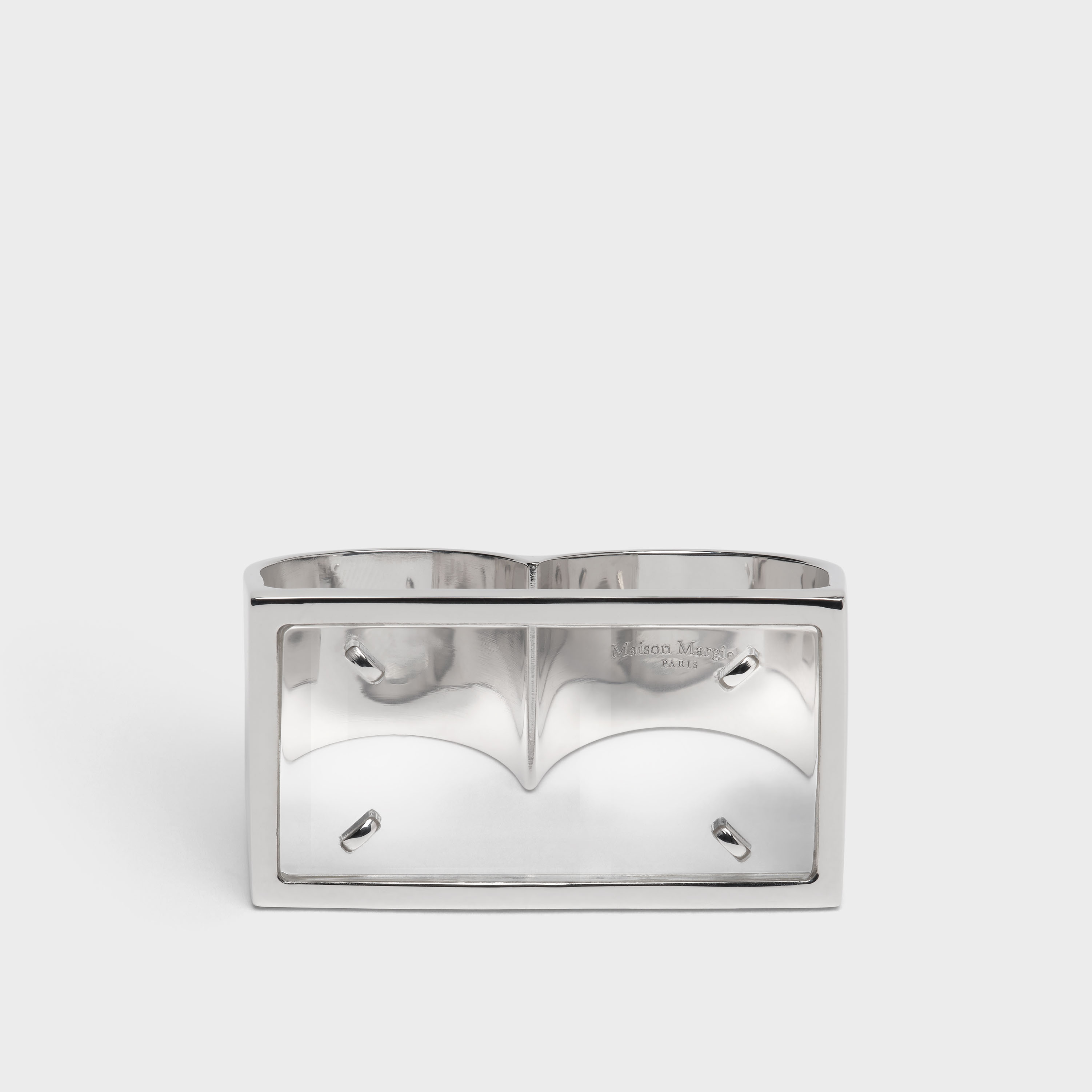 【Maison Margiela】4 ステッチ リング US9 FOUR STITCHES DOUBLE SIGNET RING
