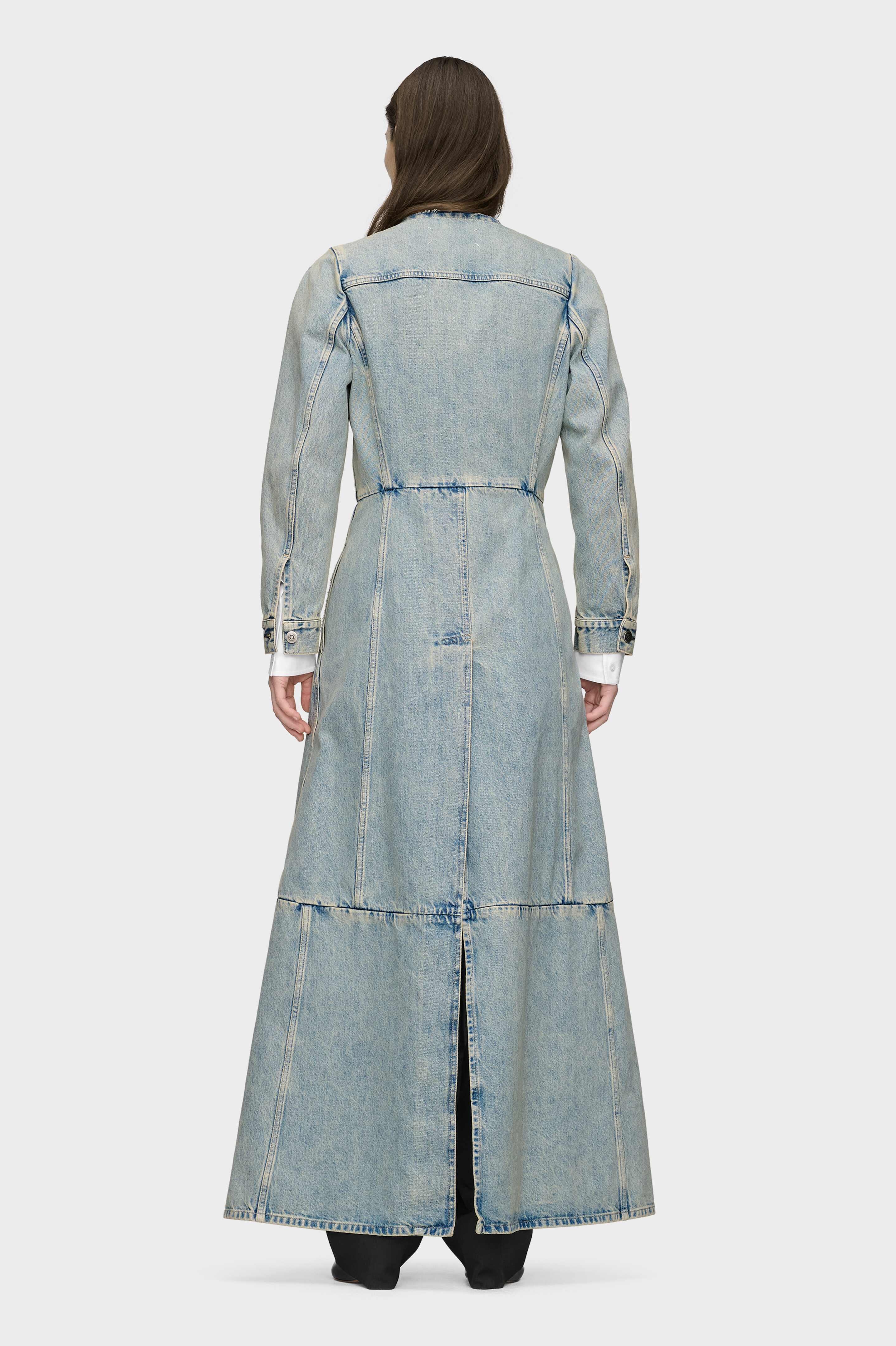 Denim Maxi Coat
