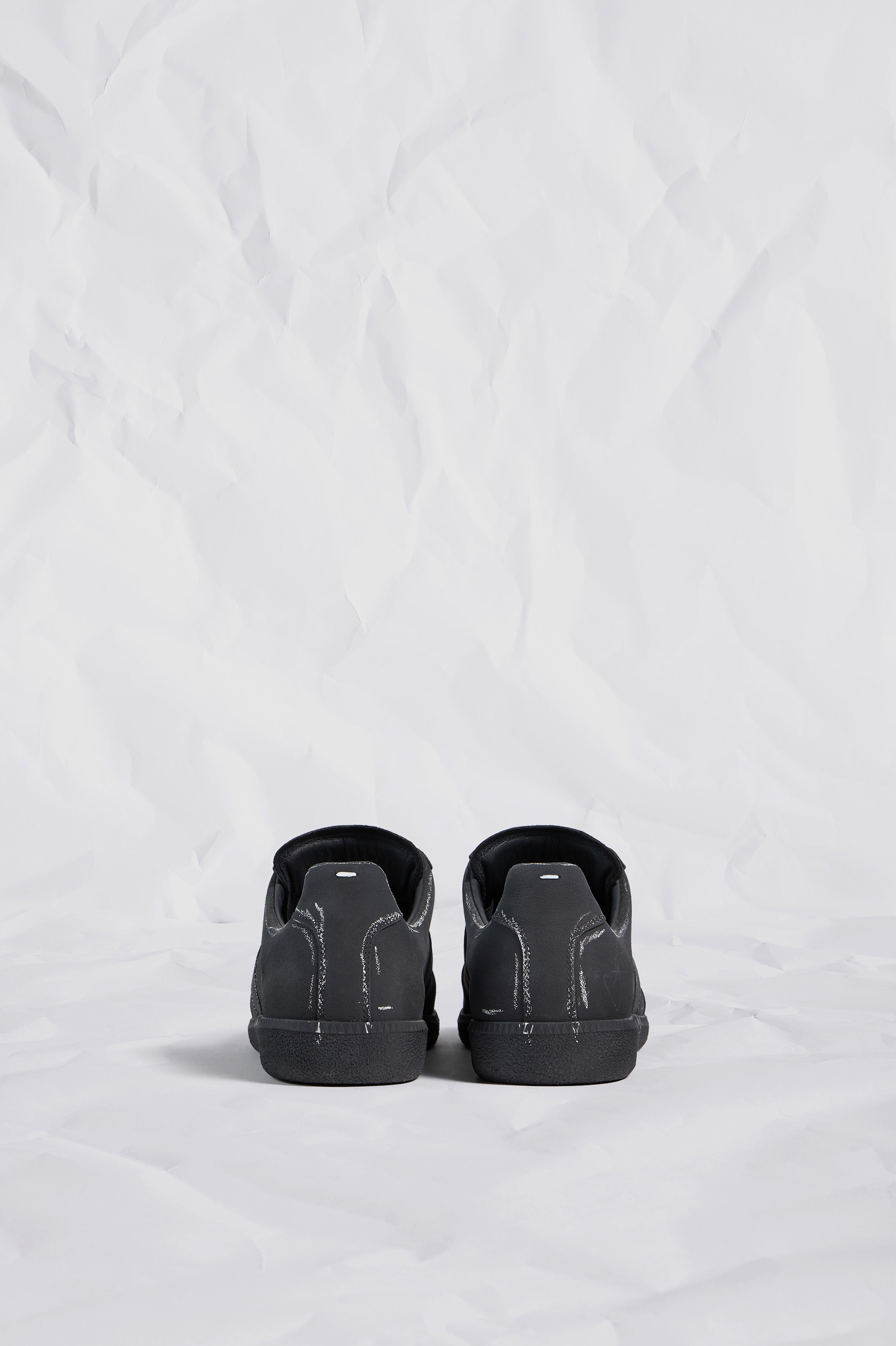 Black and White Replica Sneakers Blackboard | Maison Margiela Official