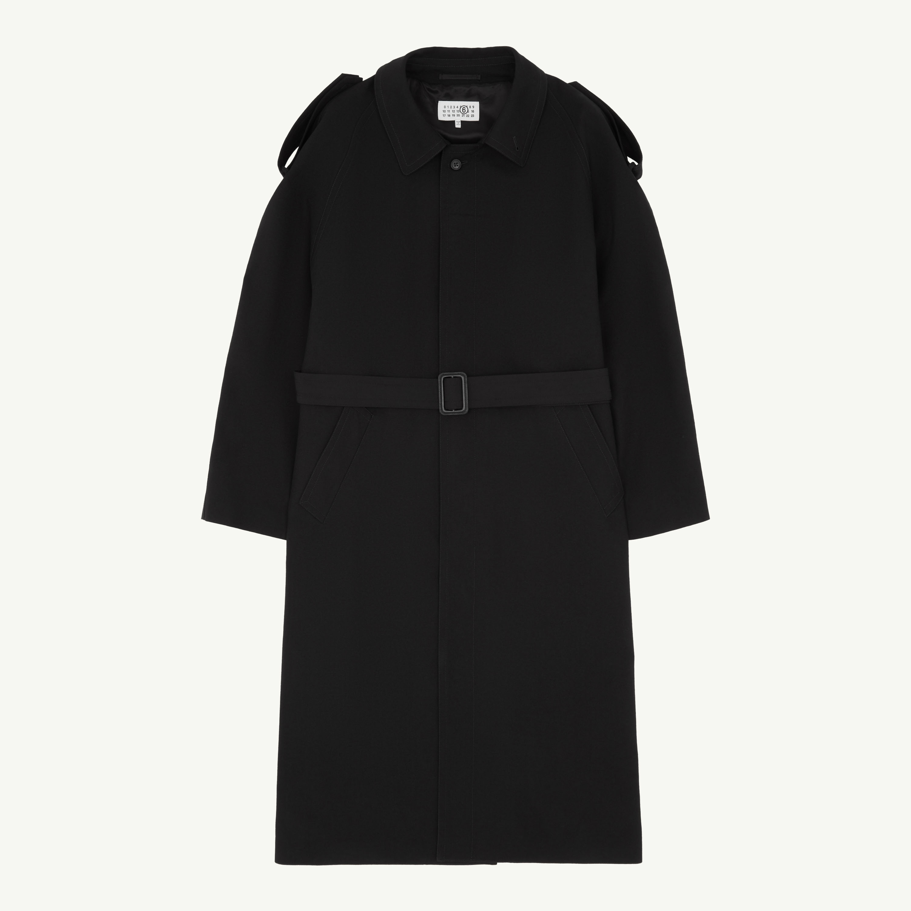 ＭＭ６⭐︎ オーバーサイズウールコート ポンポントリム MM6 Maison Margiela/エムエム6 メゾン マルジェラ通販 | ウールコート