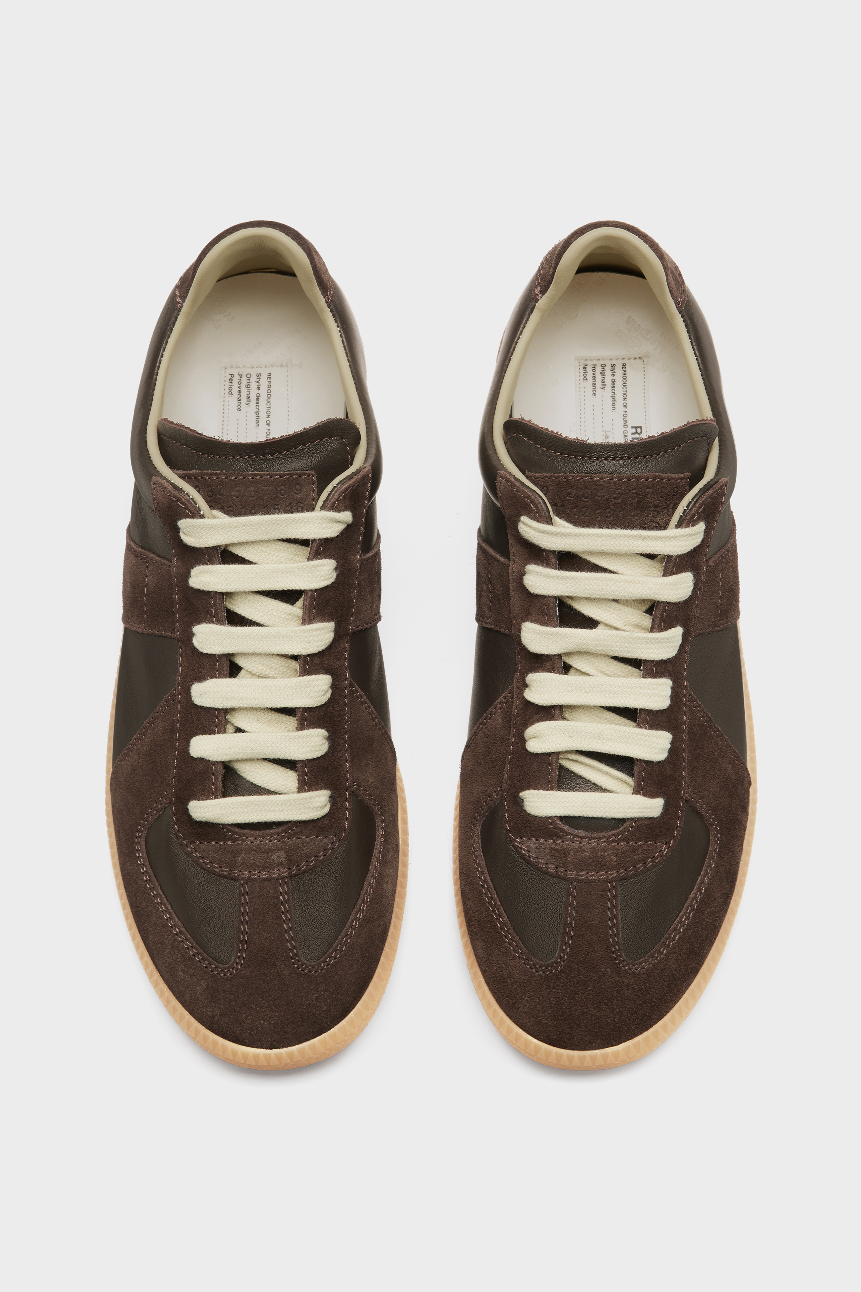 Brown Replica sneakers | Maison Margiela Official