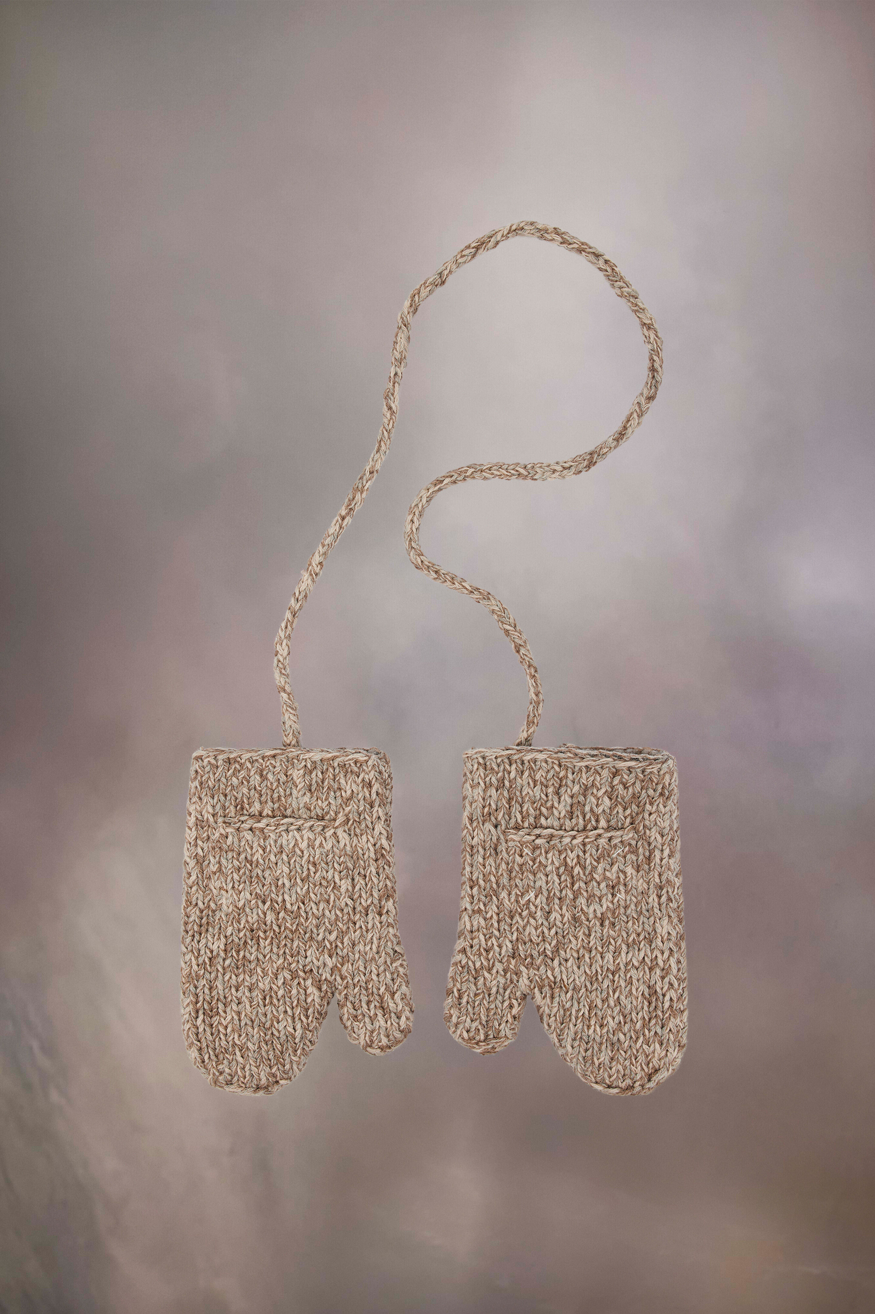 maison margiela Mouffles en laine Shetland