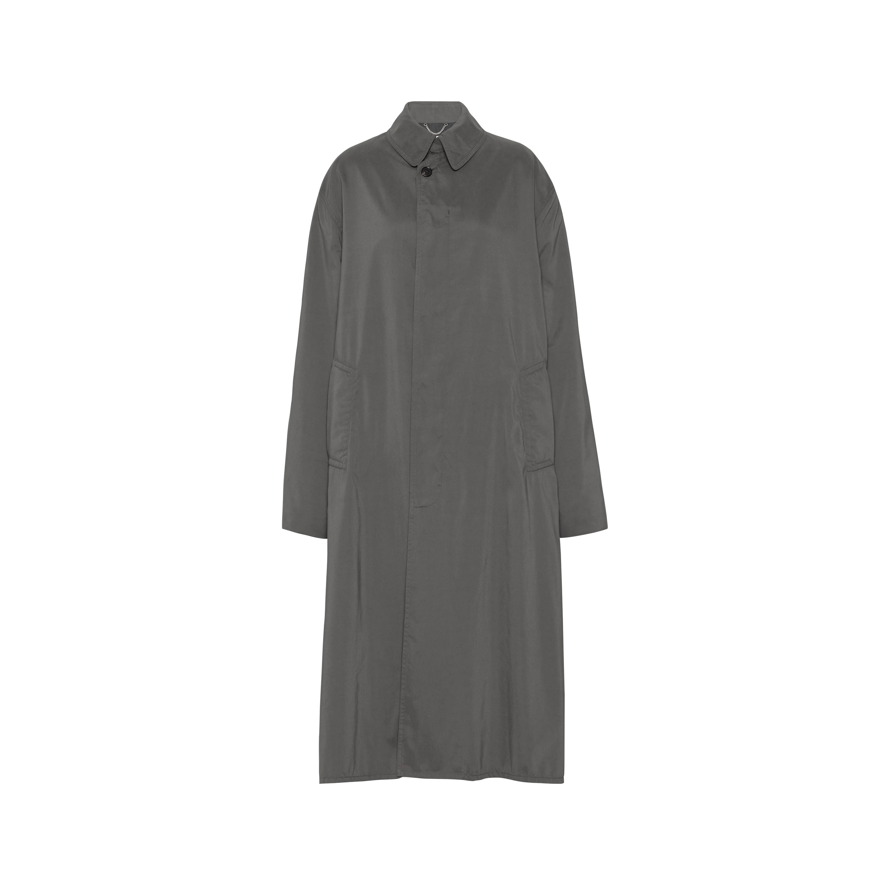 PEACHED TRENCH COAT