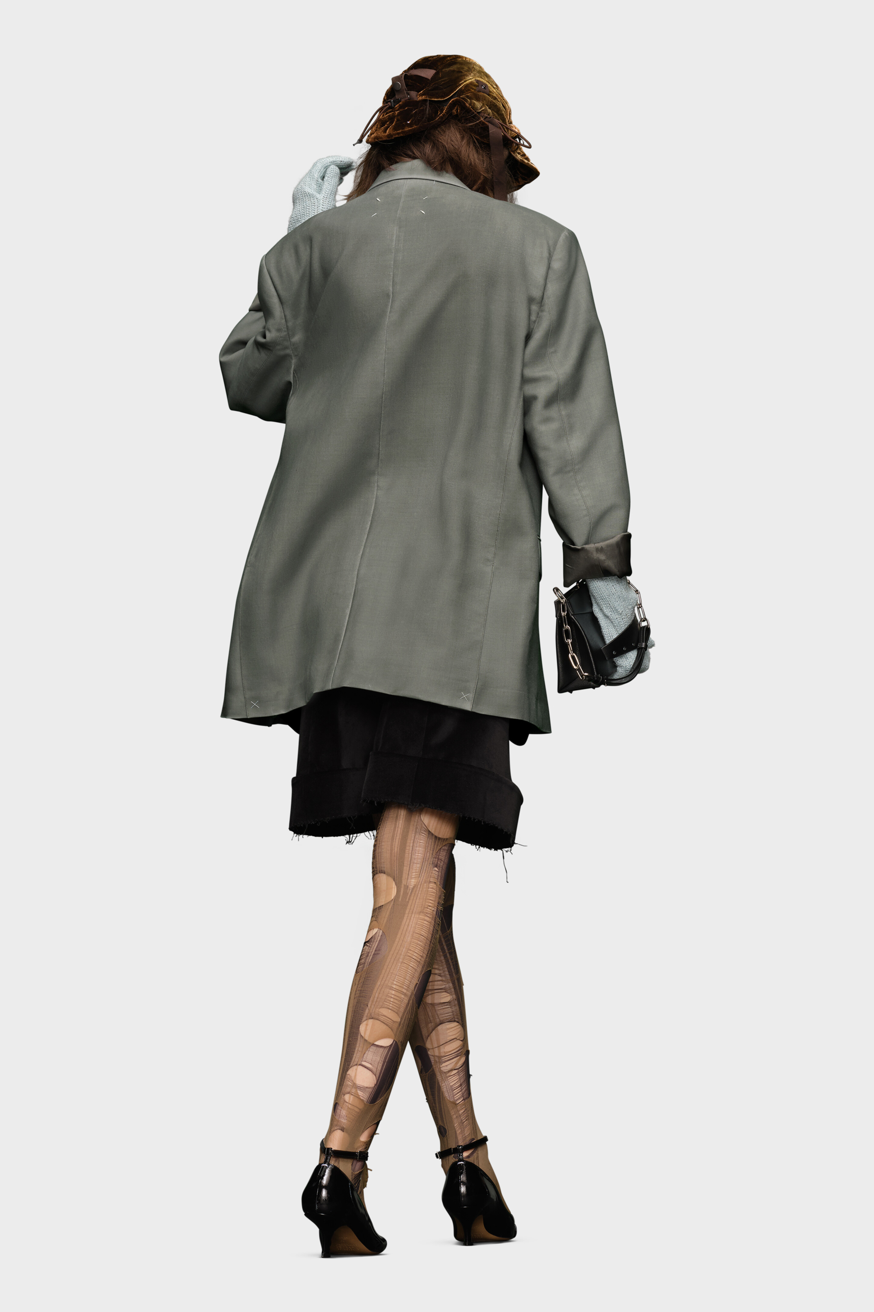 モヘアウール ブレザー