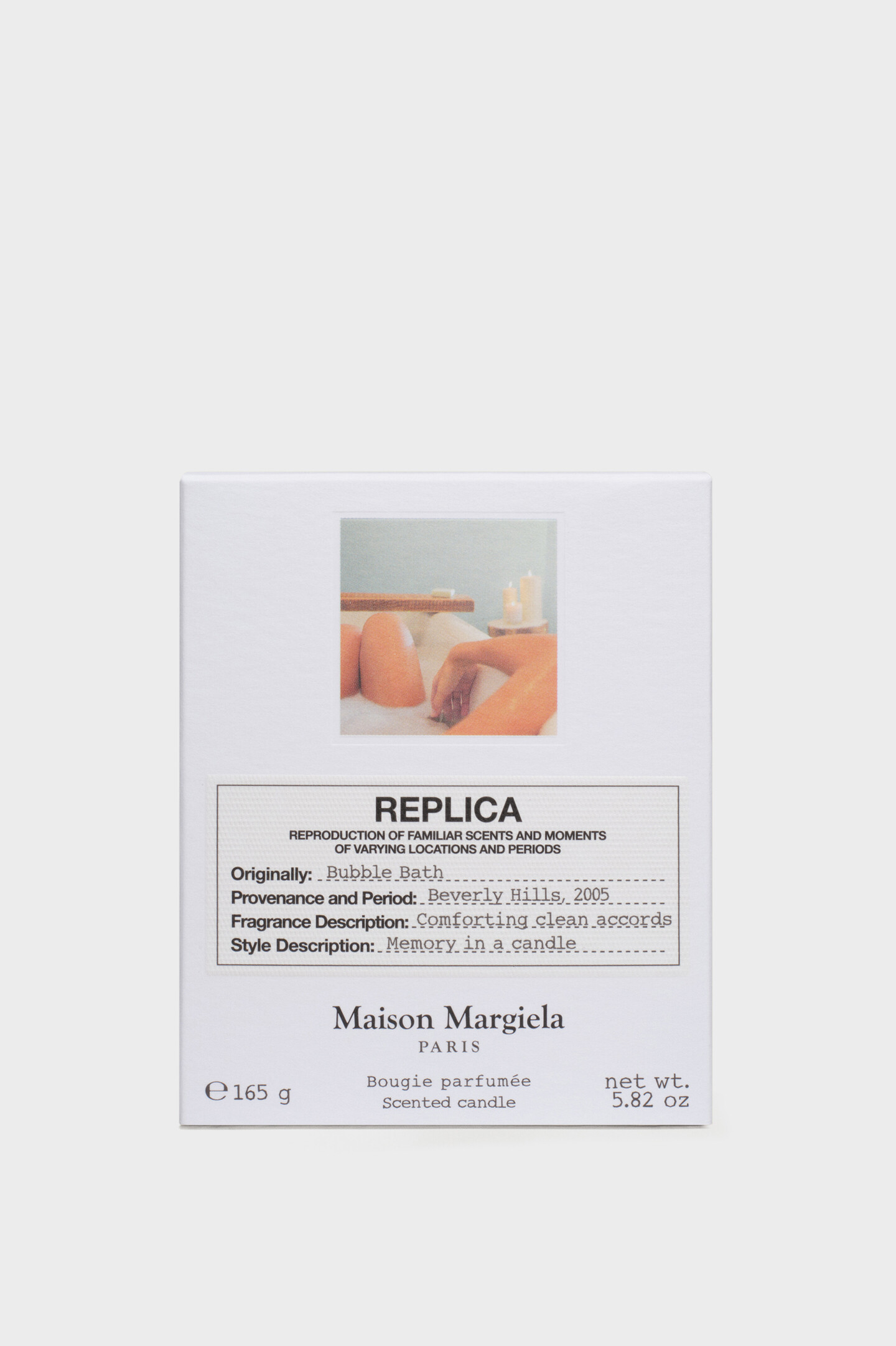 Silver Replica Bubble Bath candle | Maison Margiela Official