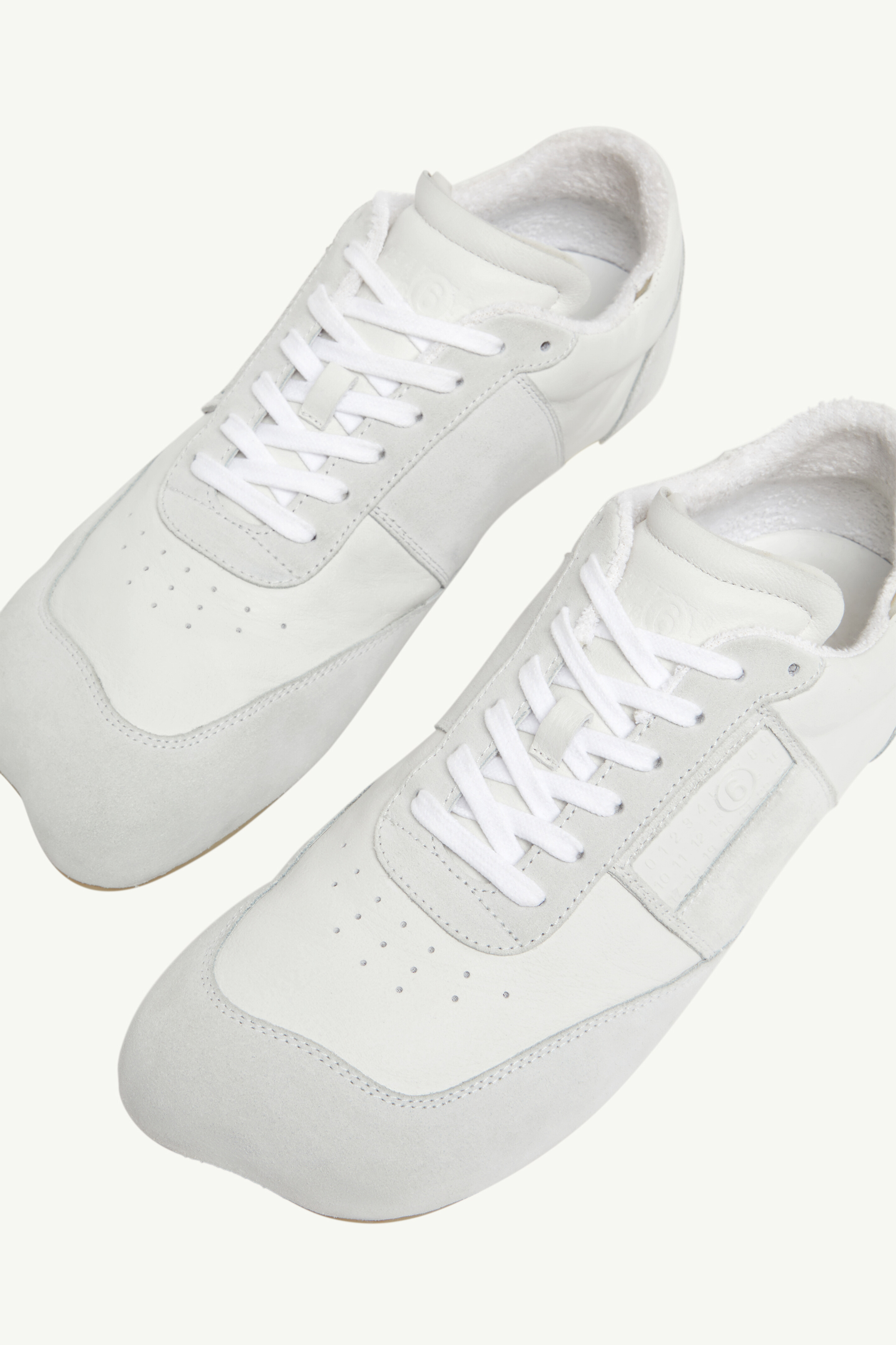 White Anatomic Sneakers | MM6 Official