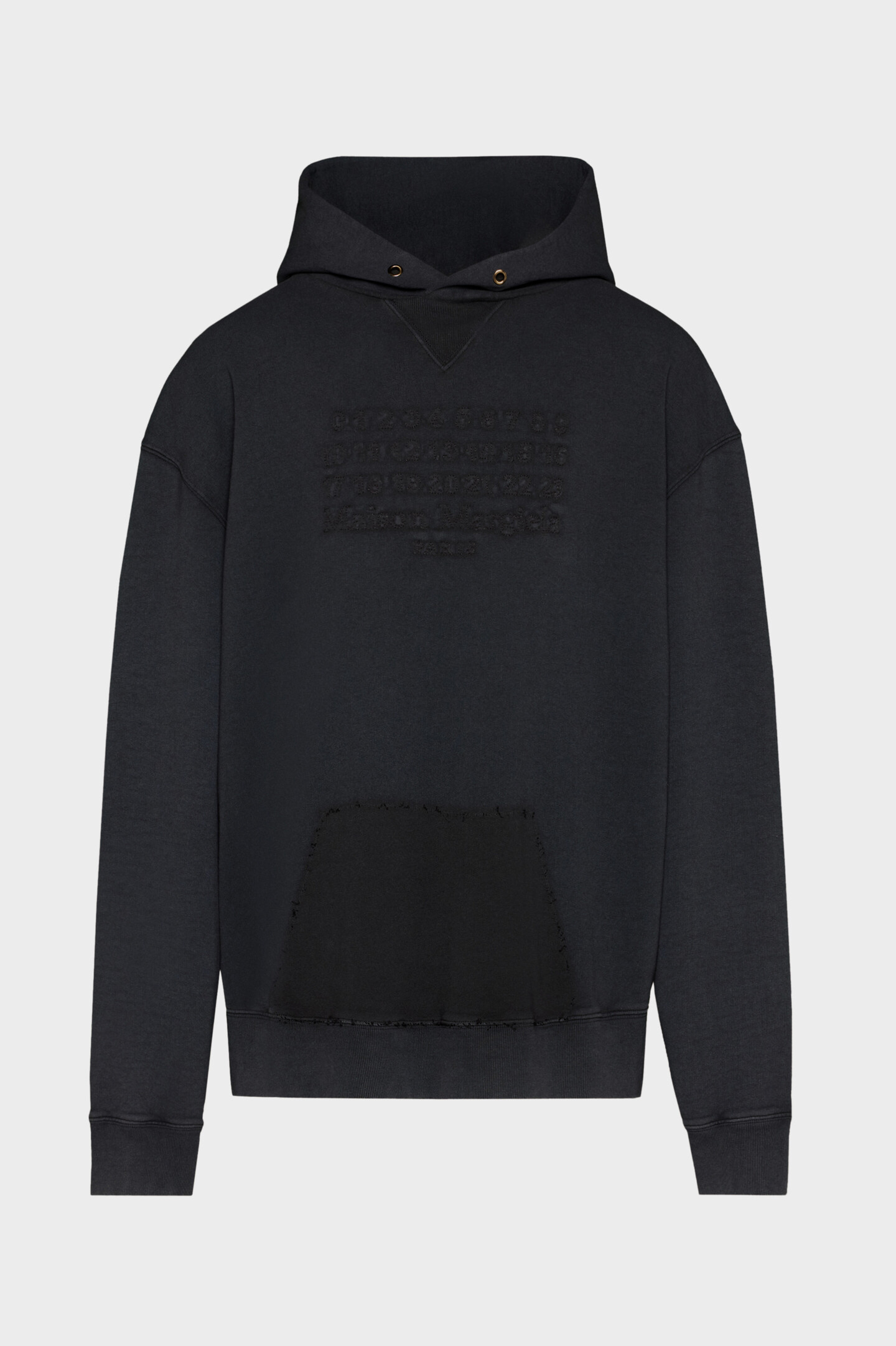 Reverse logo hooded sweatshirt | Maison Margiela