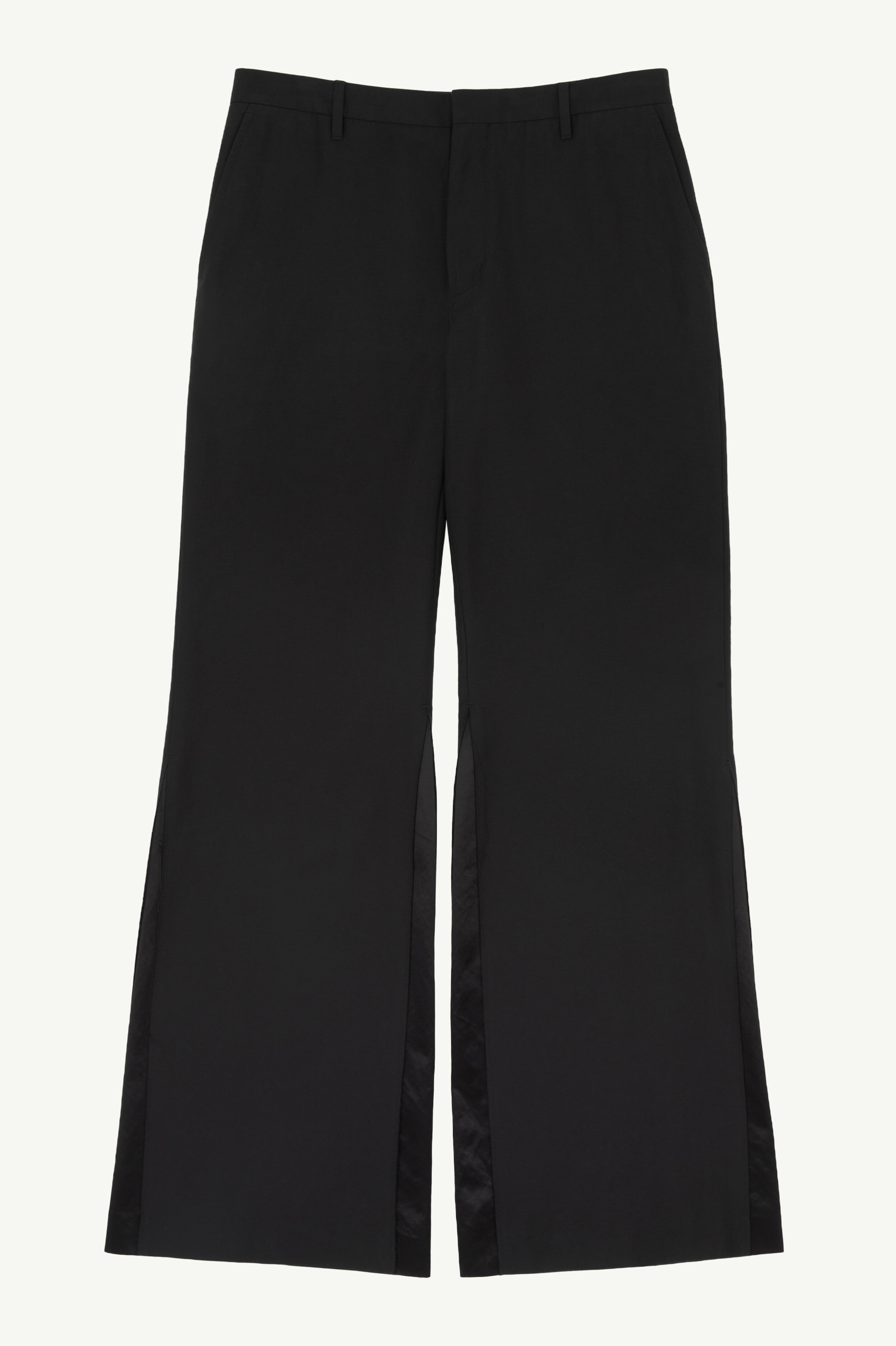 Men's Cotton-Viscose Flared Trousers | MM6