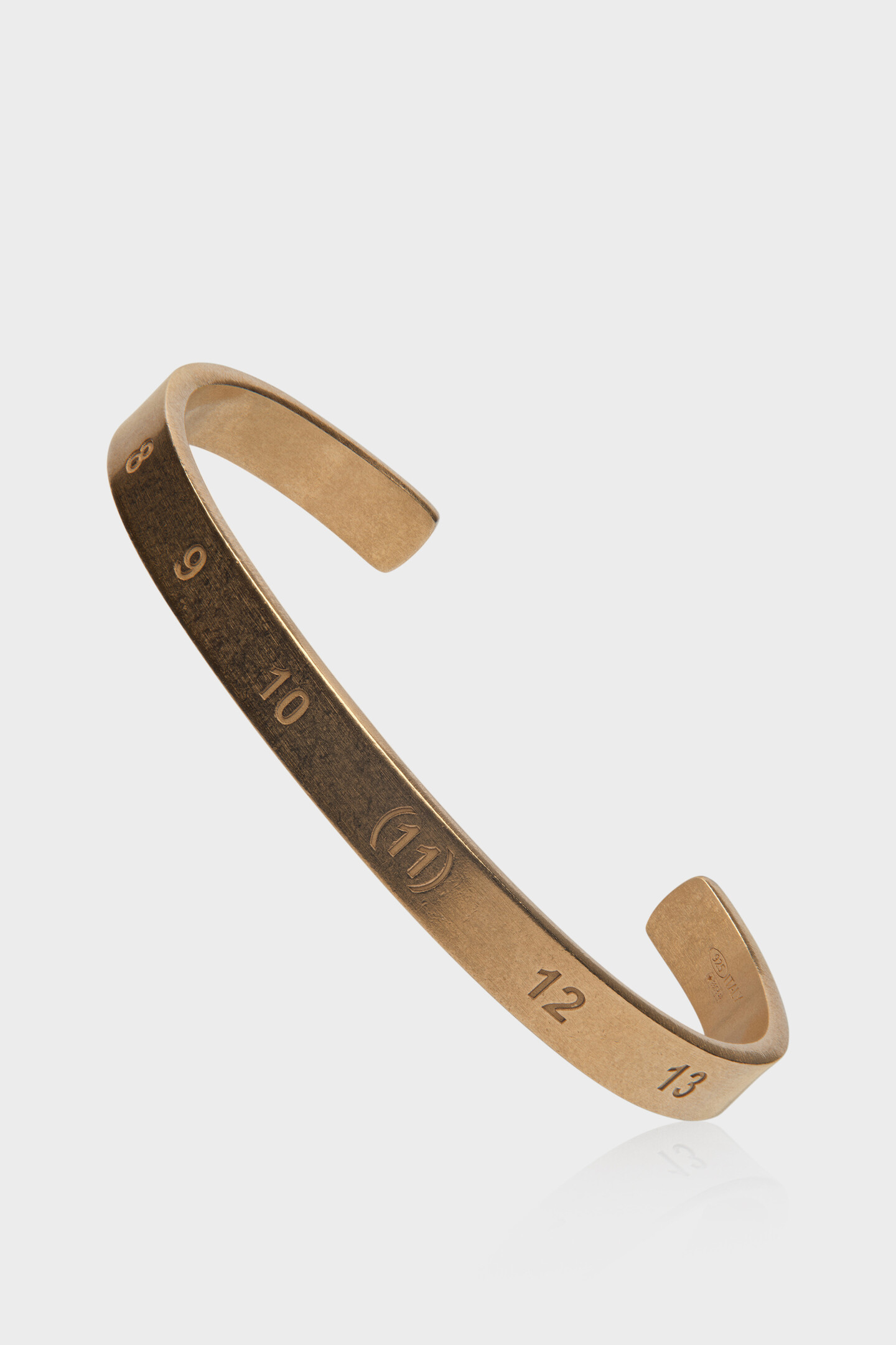 [希少]Maison Margiela / leather bangle Numerical Cuff Bracelet | Maison Margiela