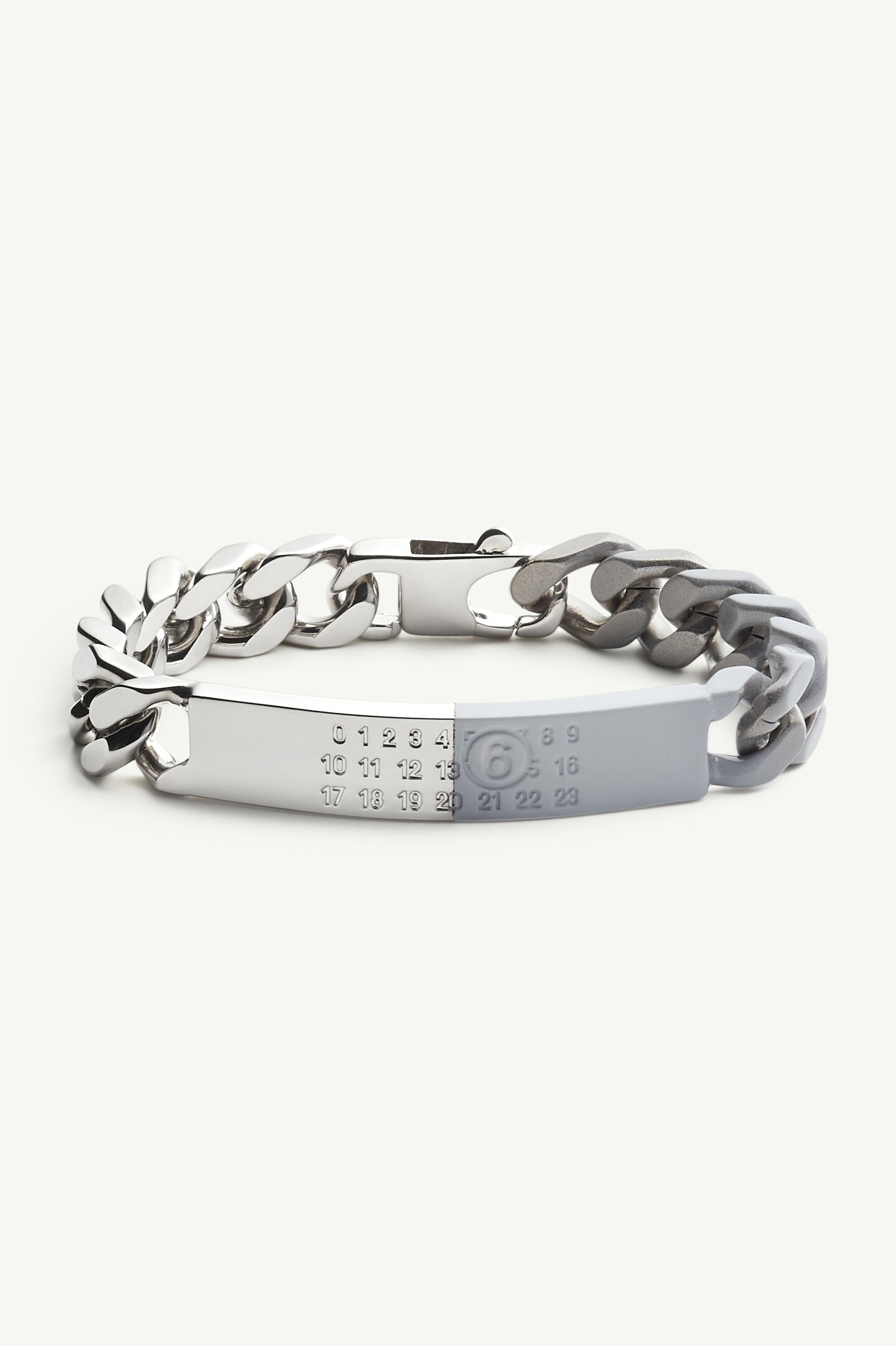 ITALY製 Maison Margiela PARIS ID BRACELET Maison Margiela Chain ID Bracelet | Silver | FARFETCH ID