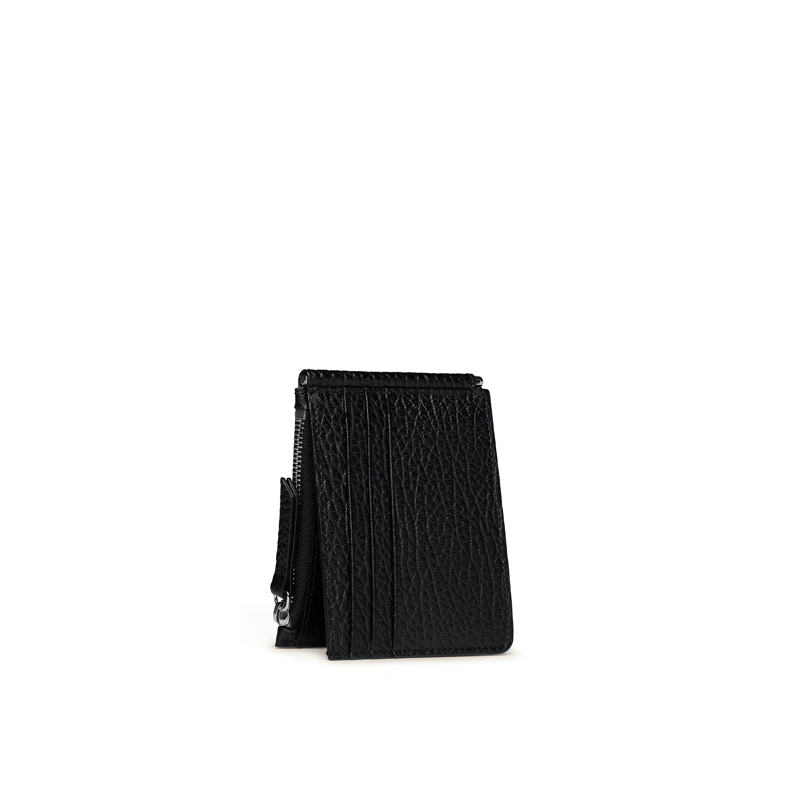 4ステッチ マネークリップ ウォレット ブラック | Maison Margiela公式