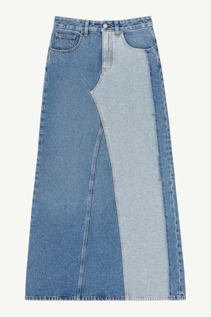 Women's Denim Maxi Skirt | MM6