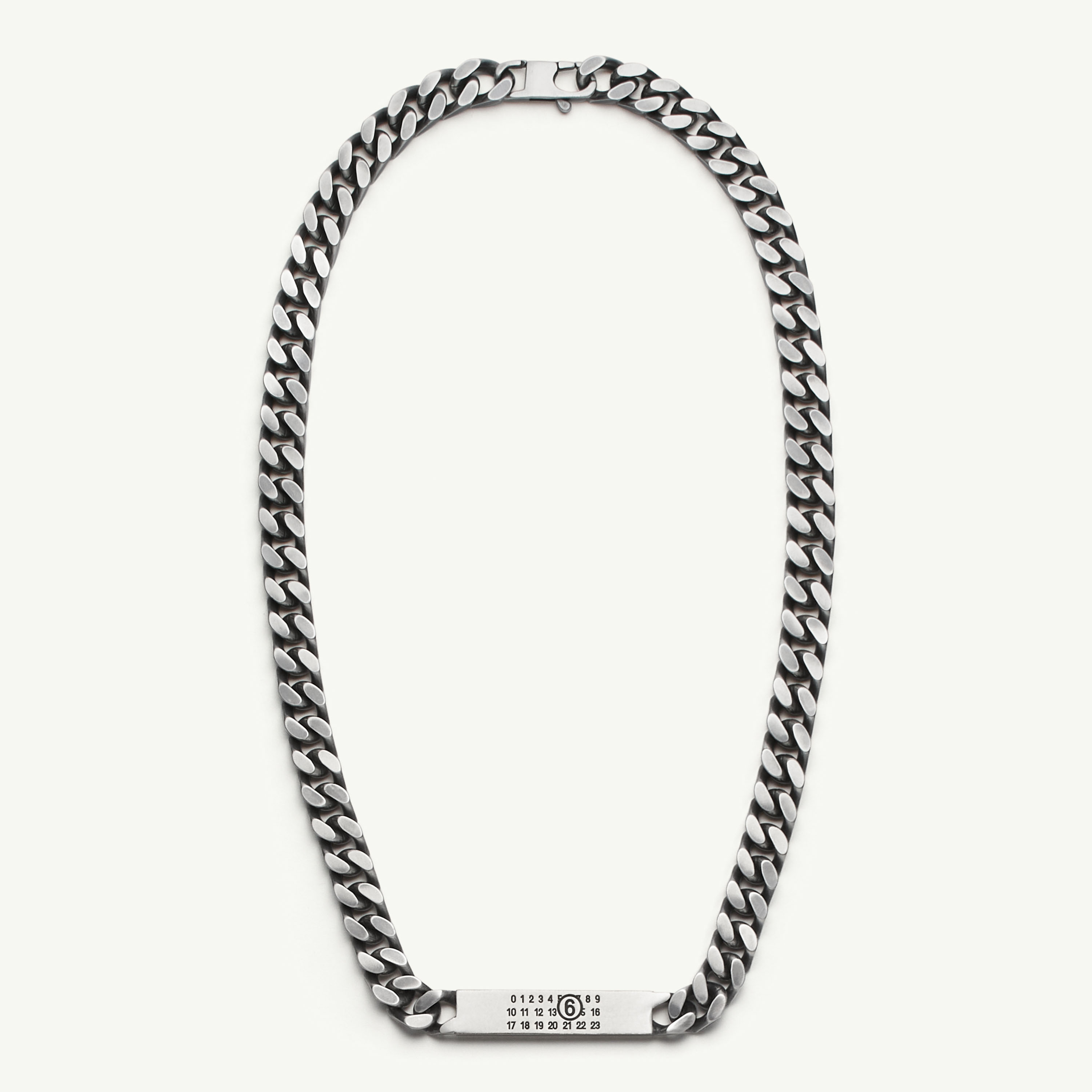 MM6 ★新作 シルバーチェーン ネックレス ★関税/送料込 レディース チェーンネックレス｜MM6 - Maison Margiela