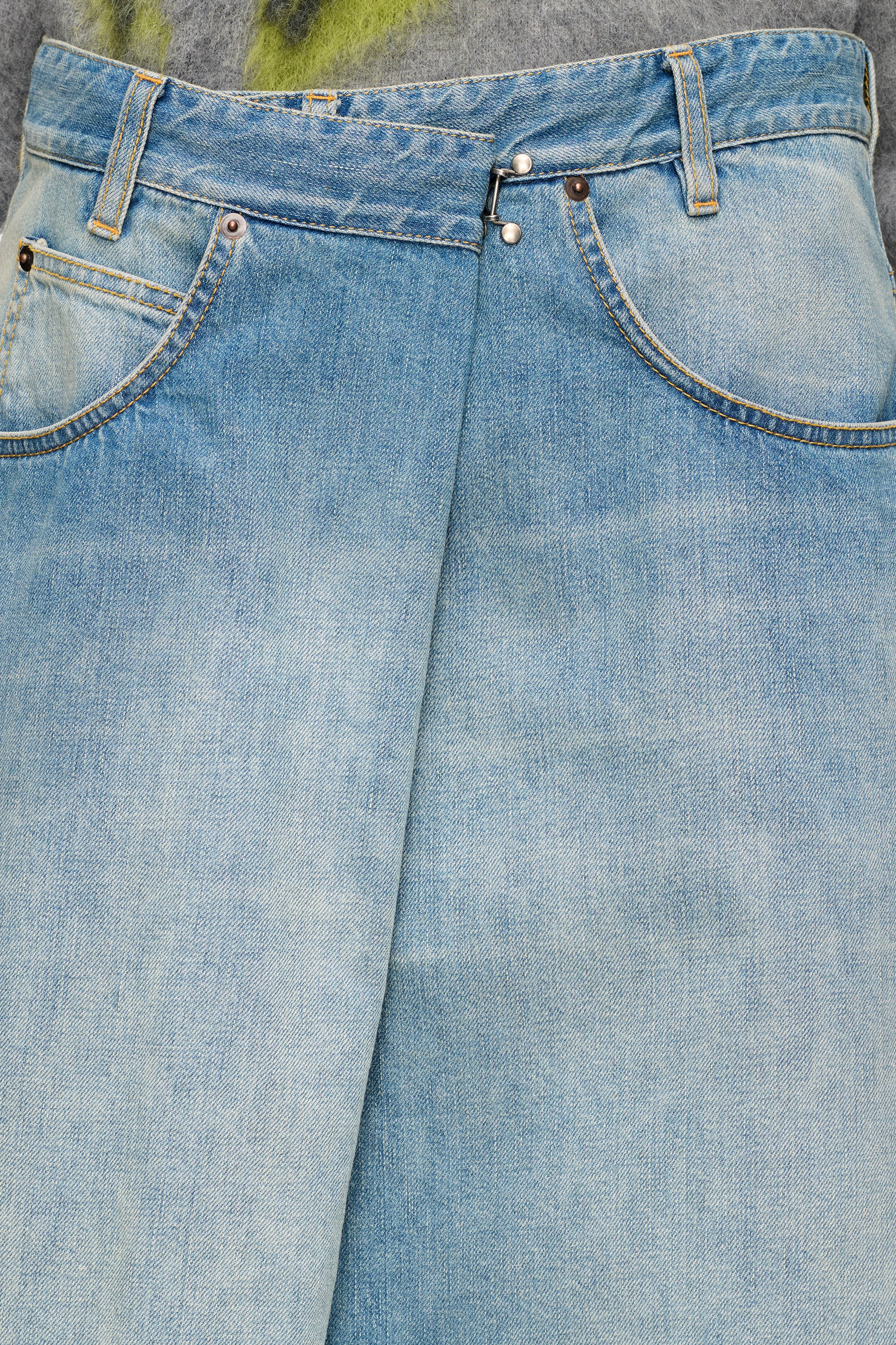 WRAP DENIM SKIRT | Maison Margiela