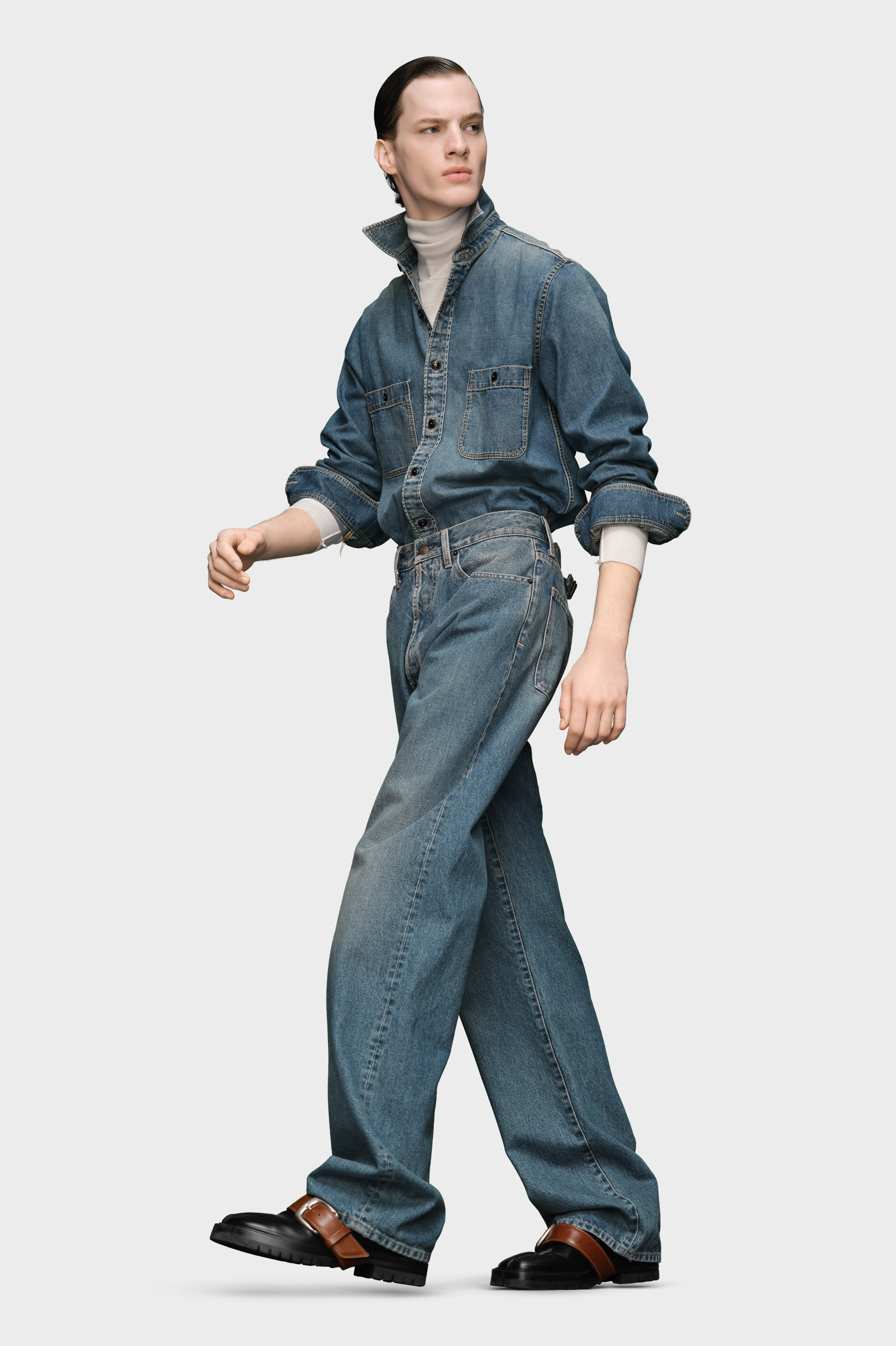 【新品】Maison Margiela ターンアップジーンズ デニムパンツ 29 ターンアップジーンズ | Why are you here?