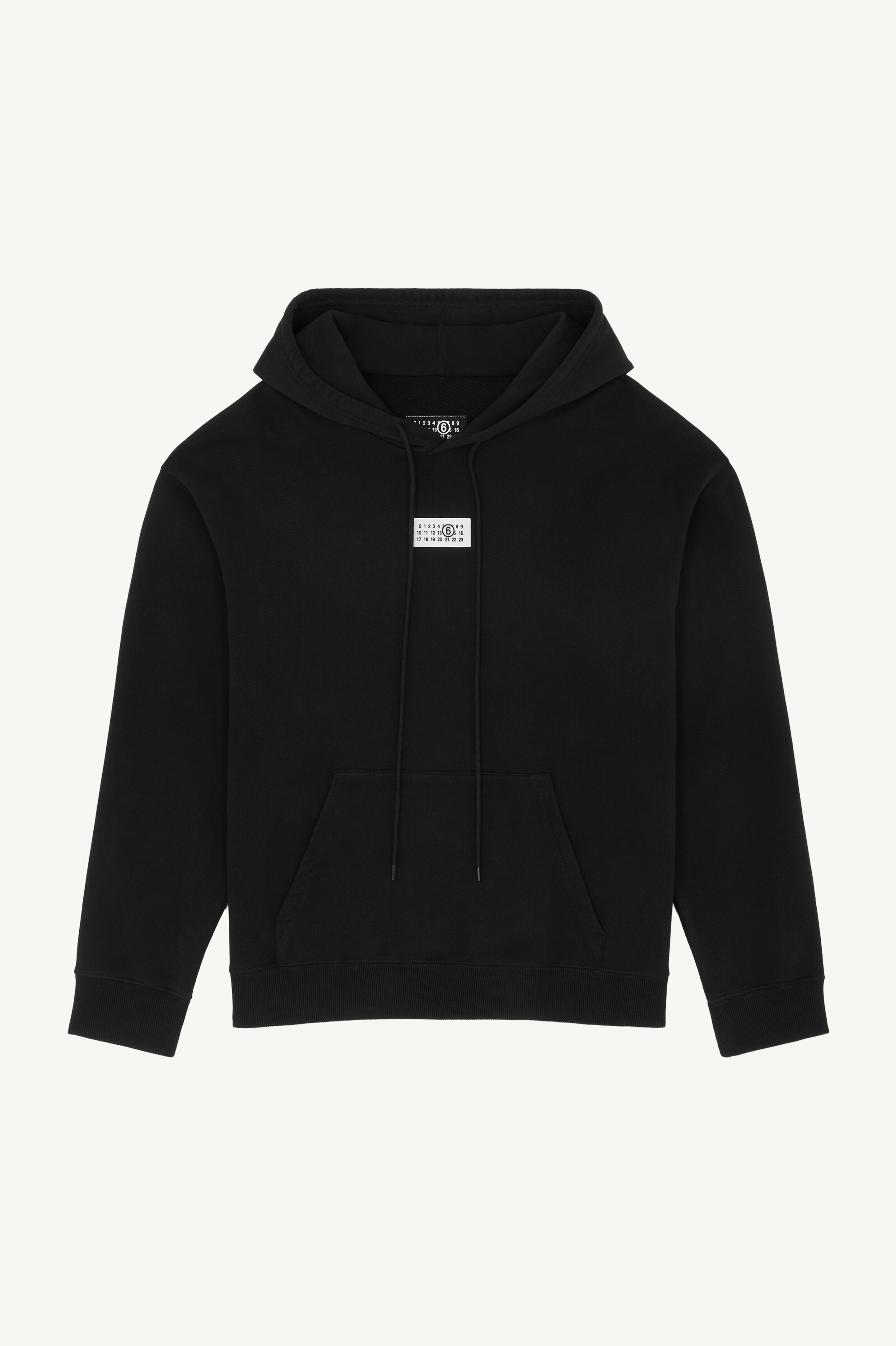 Black Numeric sweatshirt | MM6 Official