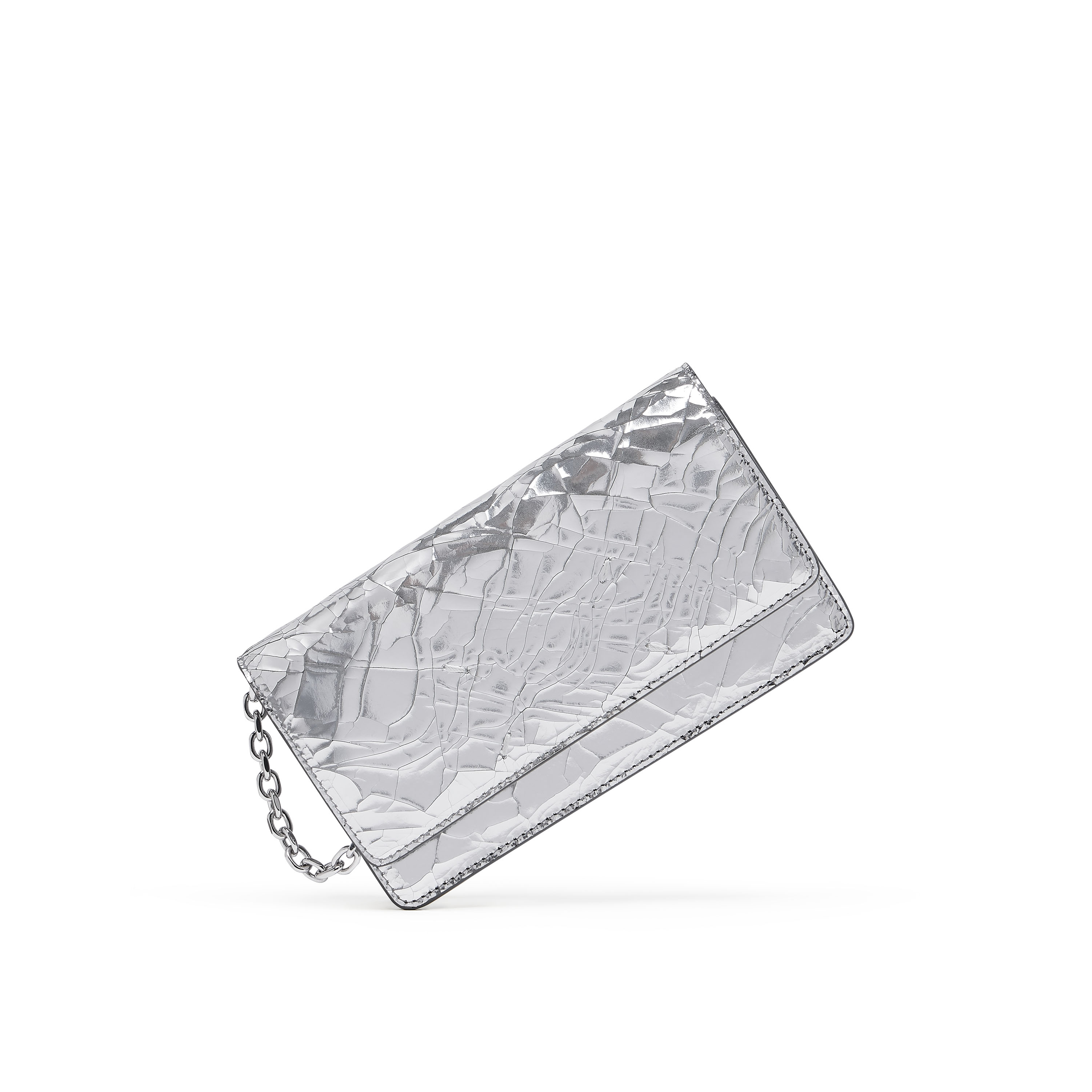 ミラーシルバーチェーンウォレット | Maison Margiela