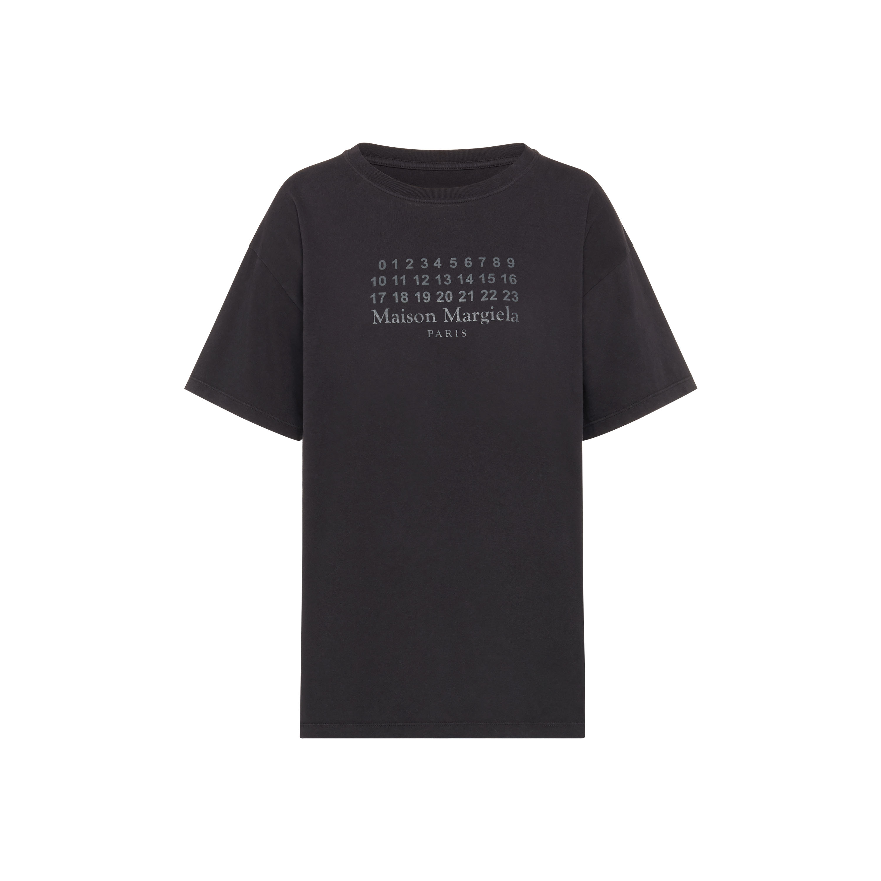 White Numeric cotton jersey t-shirt | Maison Margiela Official
