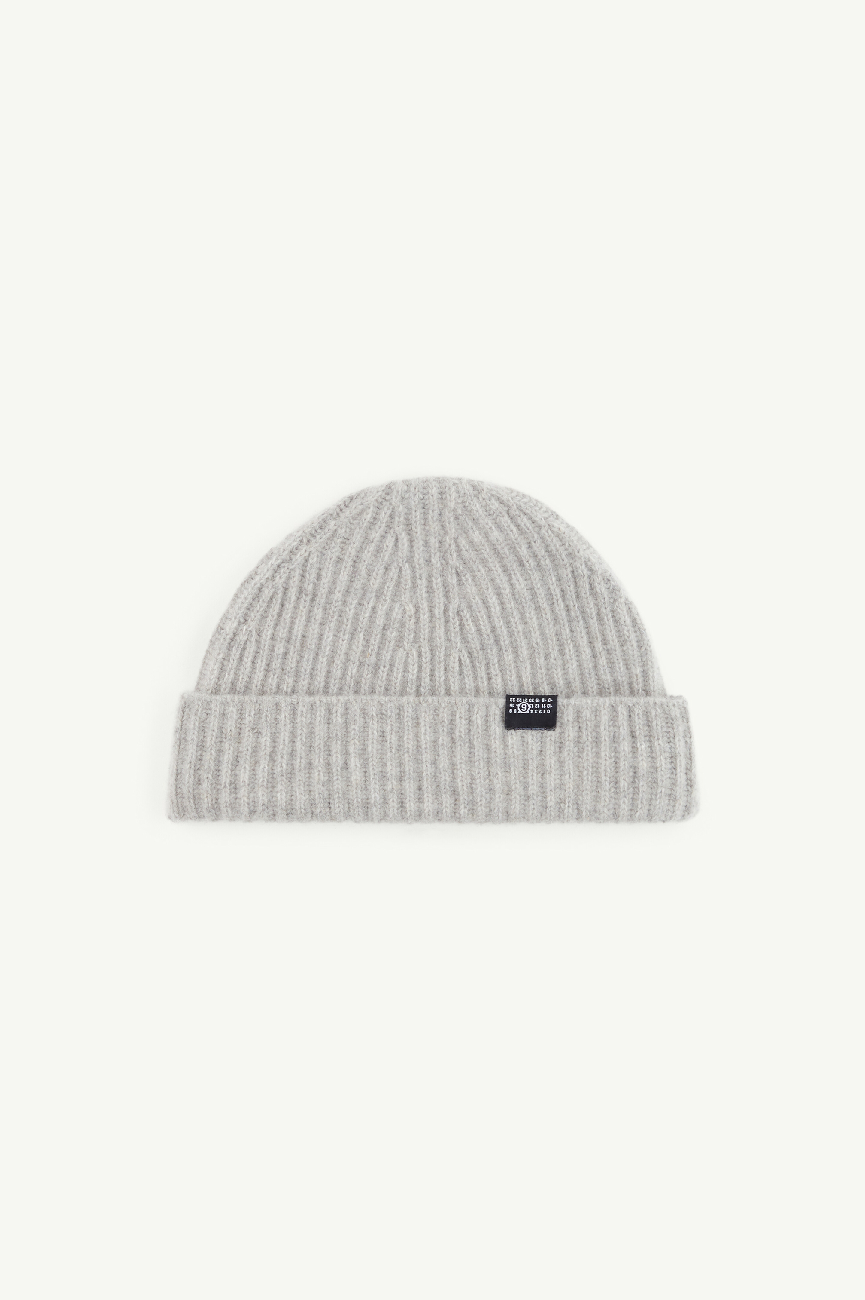Ribbed wool beanie